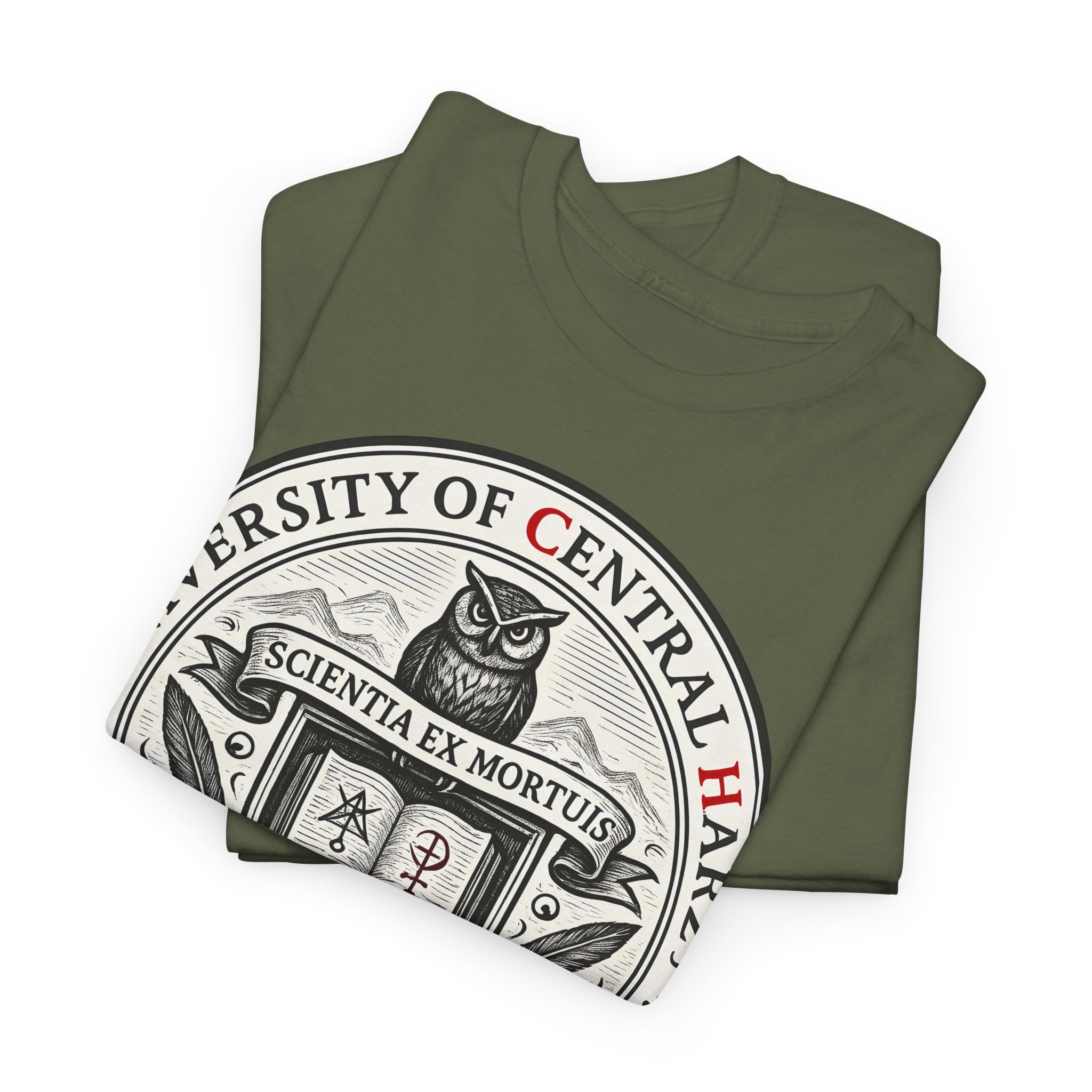 University of Central Harz: Frontprint, Unisex T-Shirt **Grimwater-Edition**