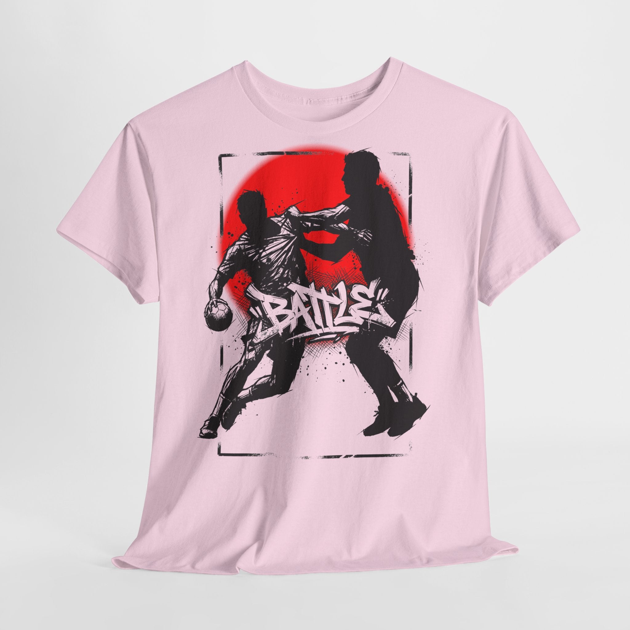 Handball - BATTLE : Frontprint, Unisex T-Shirt