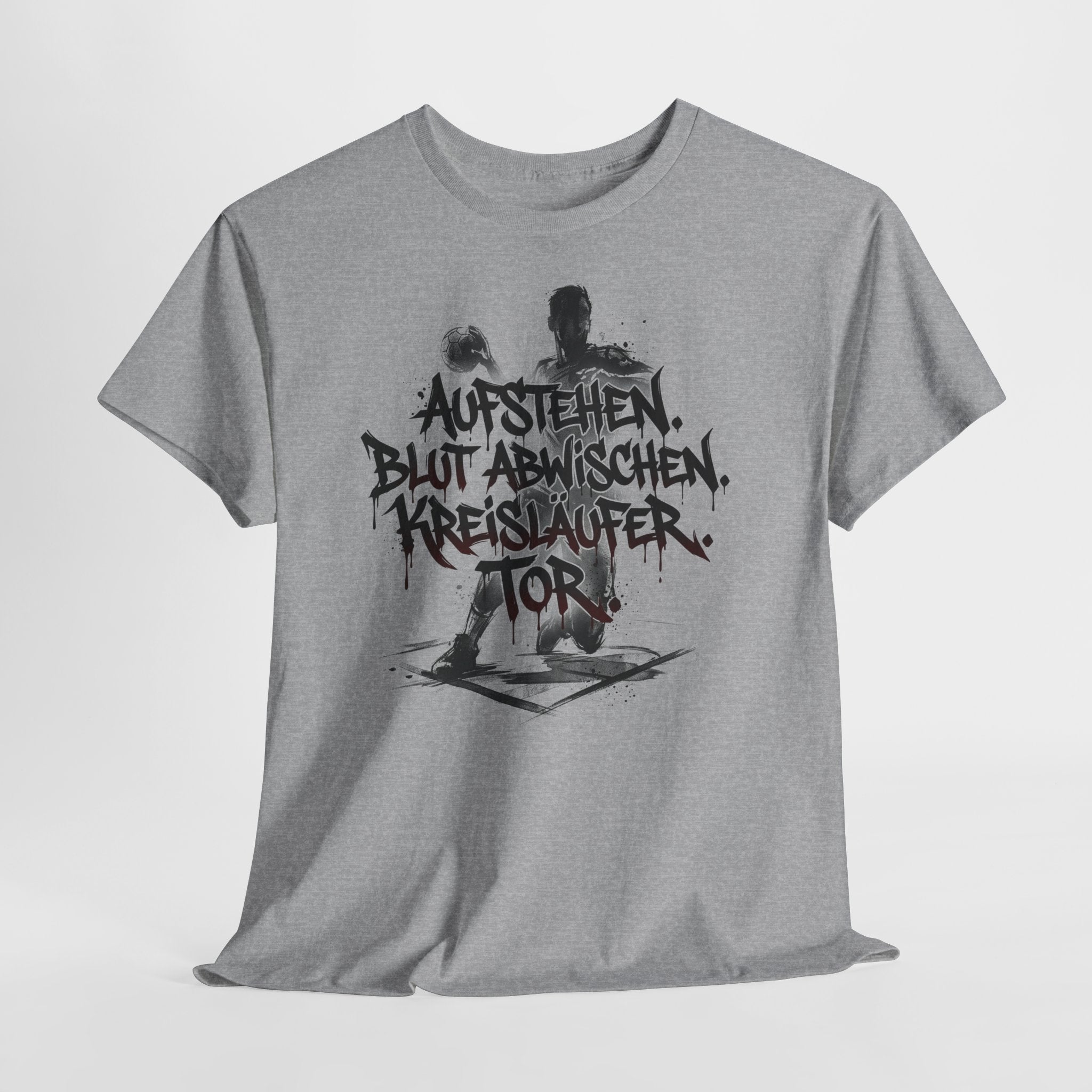 Handball - AUFSTEHEN I : Frontprint, Unisex T-Shirt