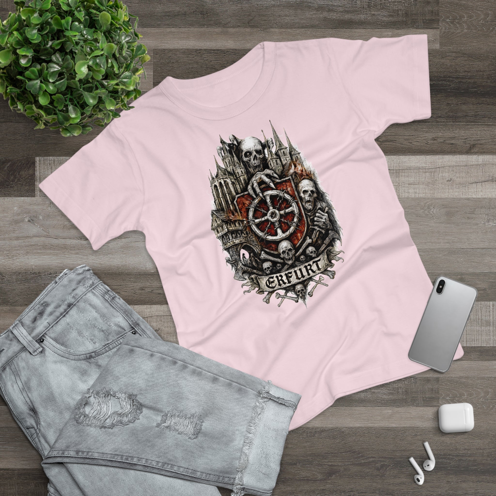 Erfurt: Frontprint, Womens' T-Shirt **Grimwater-Edition**