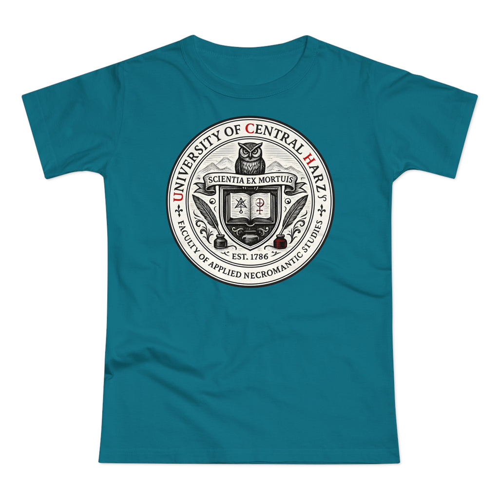 University of Central Hartz: Frontprint, Womens' T-Shirt **Grimwater-Edition**