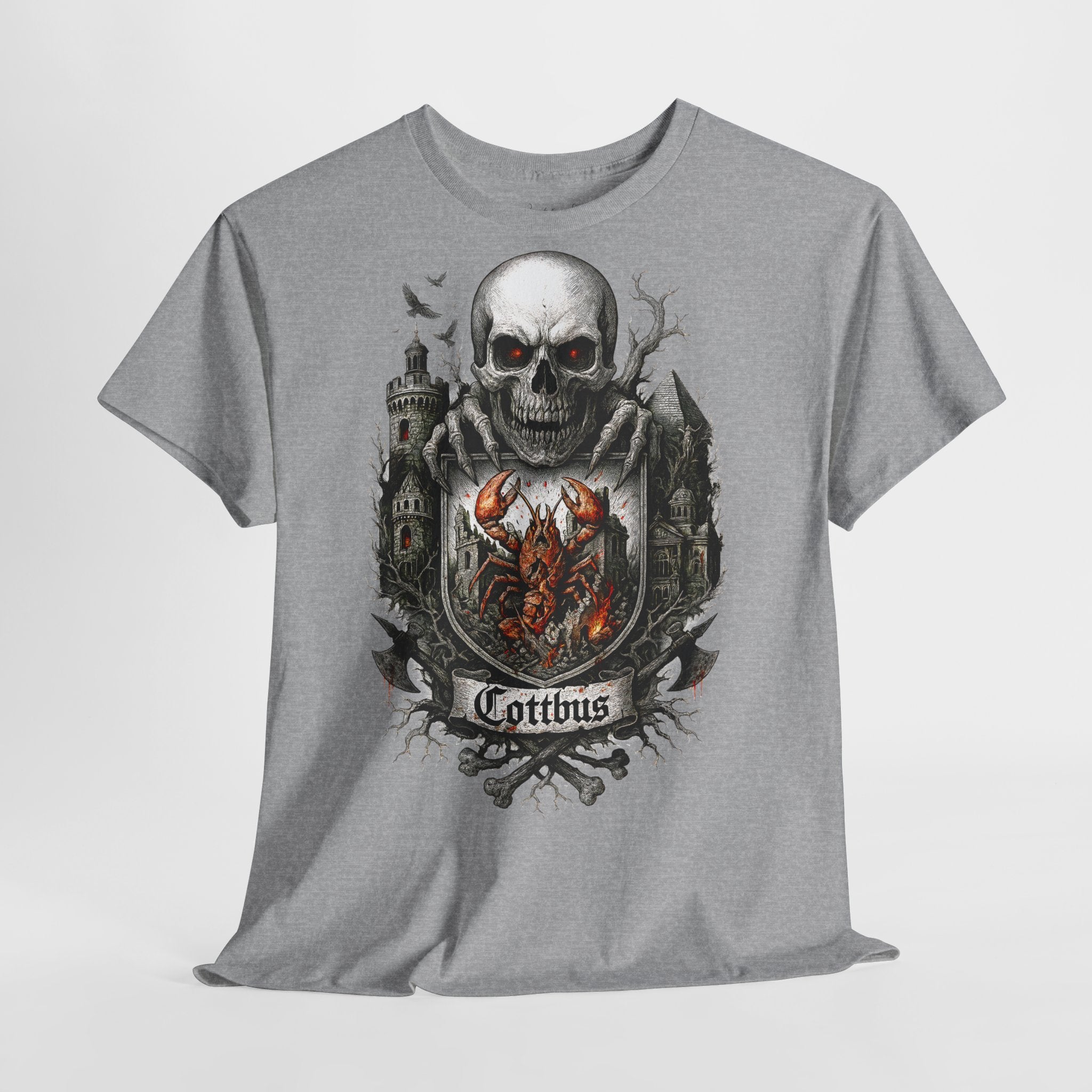 Cottbus: Frontprint, Unisex T-Shirt **Grimwater-Edition**