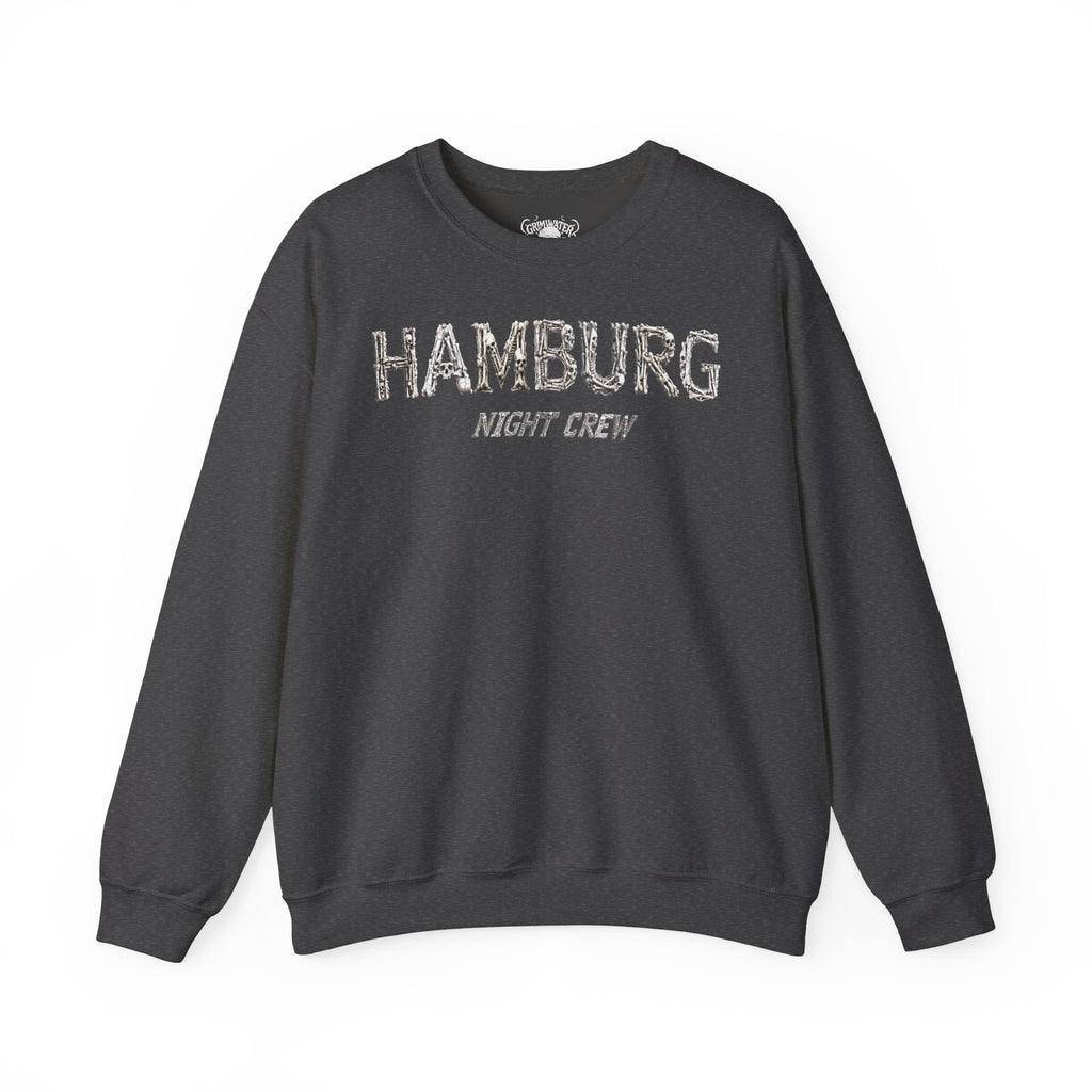 Hamburg "Night Crew" - Front-/Backprint, Unisex Sweatshirt: **Grimwater-Edition**