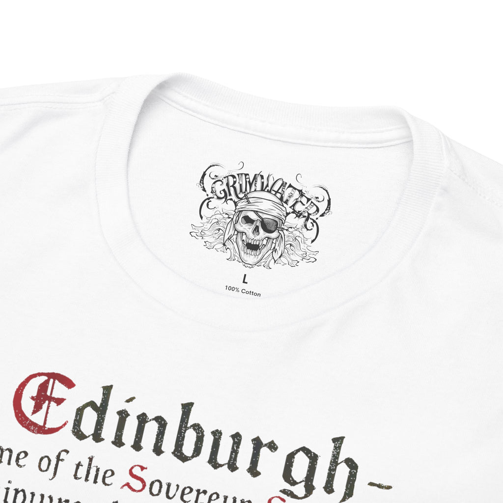 Edinburgh: Frontprint, Unisex T-Shirt **Grimwater-Edition**