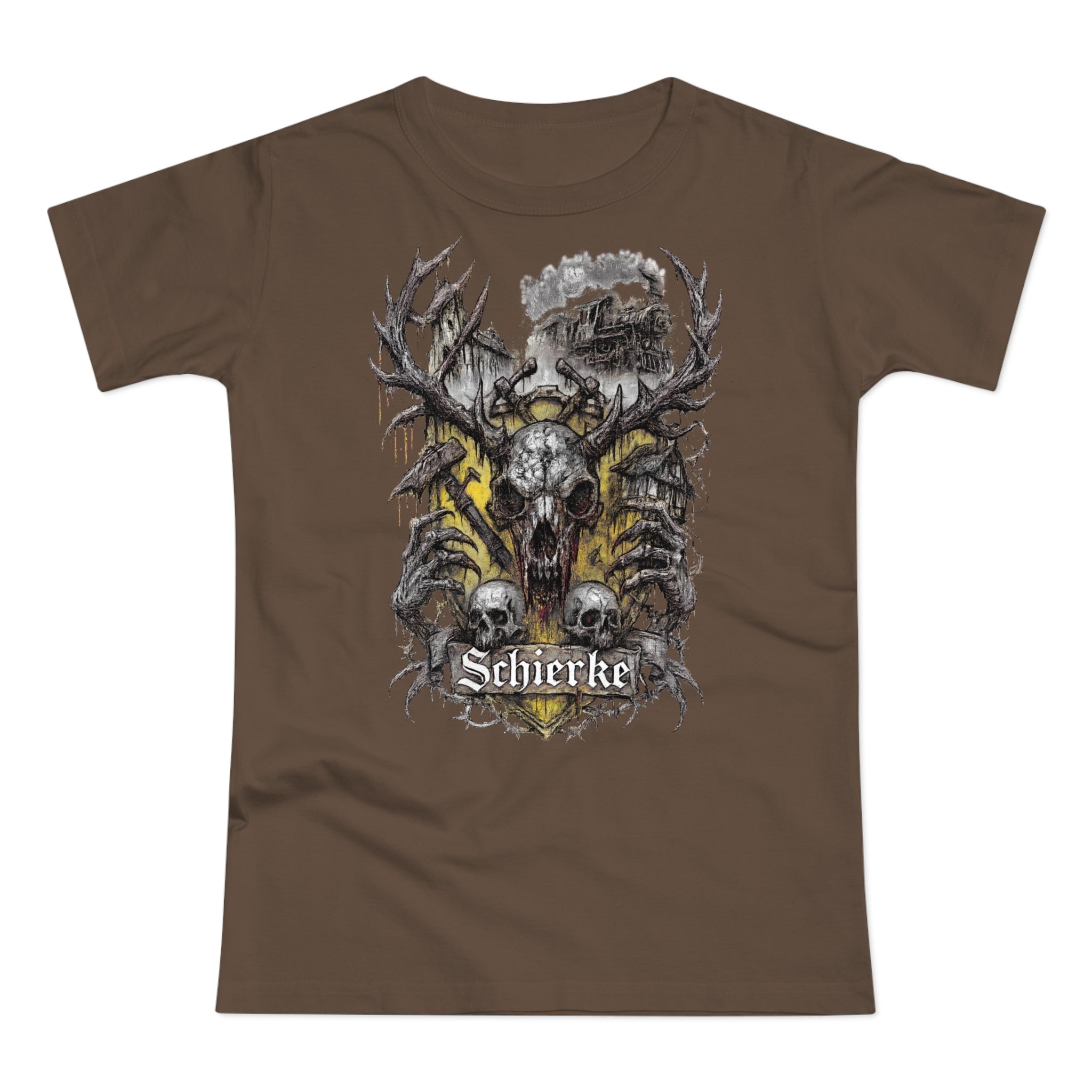 Schierke: Frontprint, Womens' T-Shirt **Grimwater-Edition**