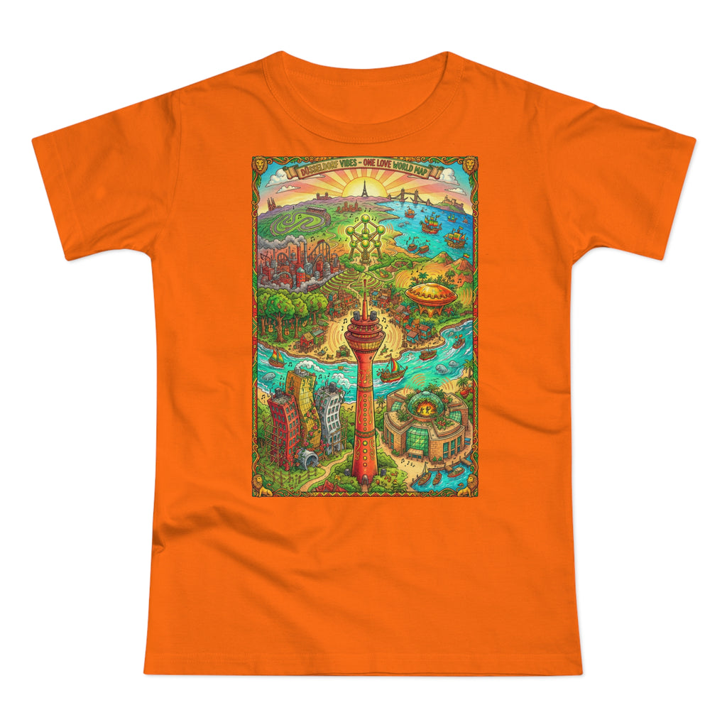Düsseldorf Reggae Edition: Frontprint, Womens' T-Shirt