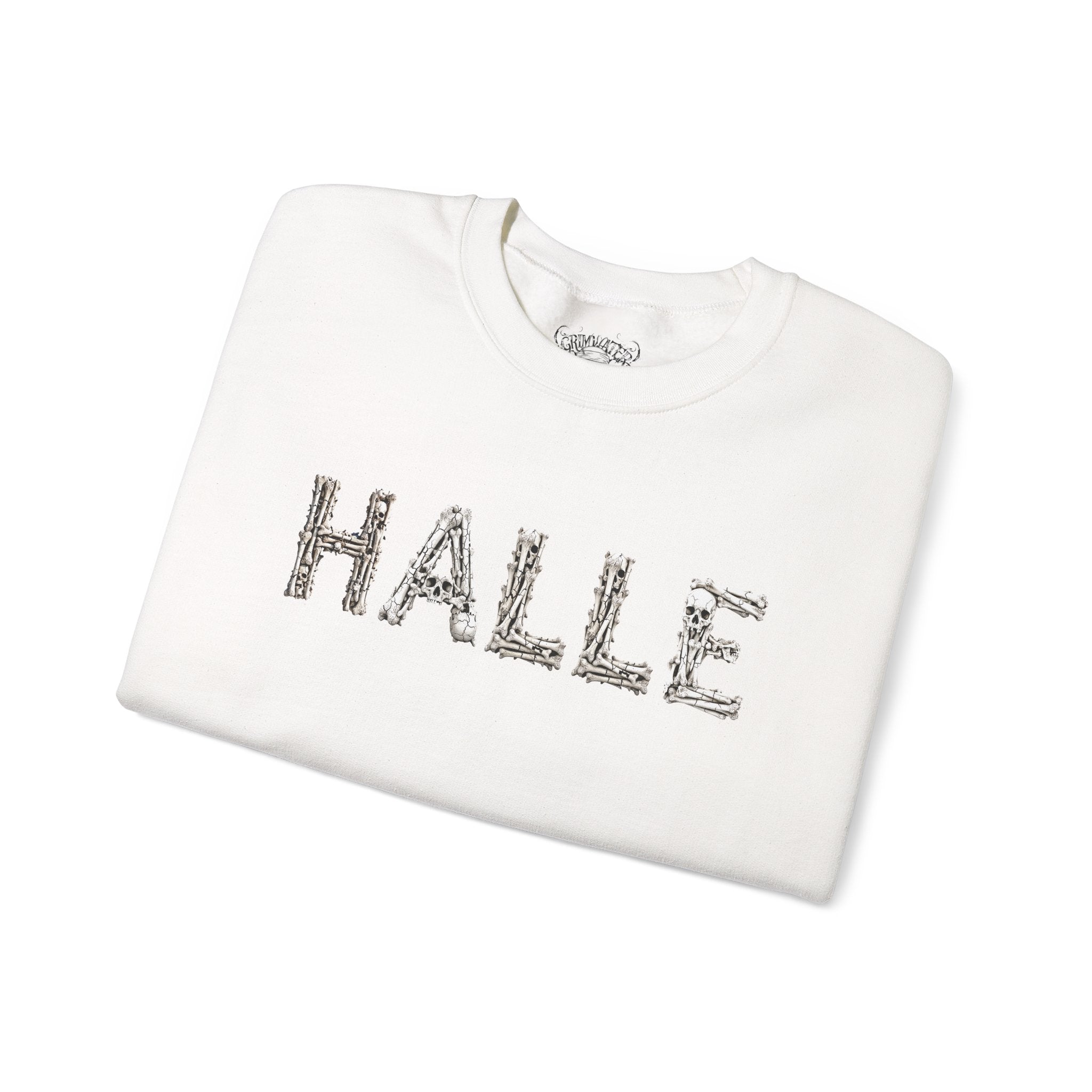 Halle: Front-/Backprint, Unisex Sweatshirt **Grimwater-Edition**