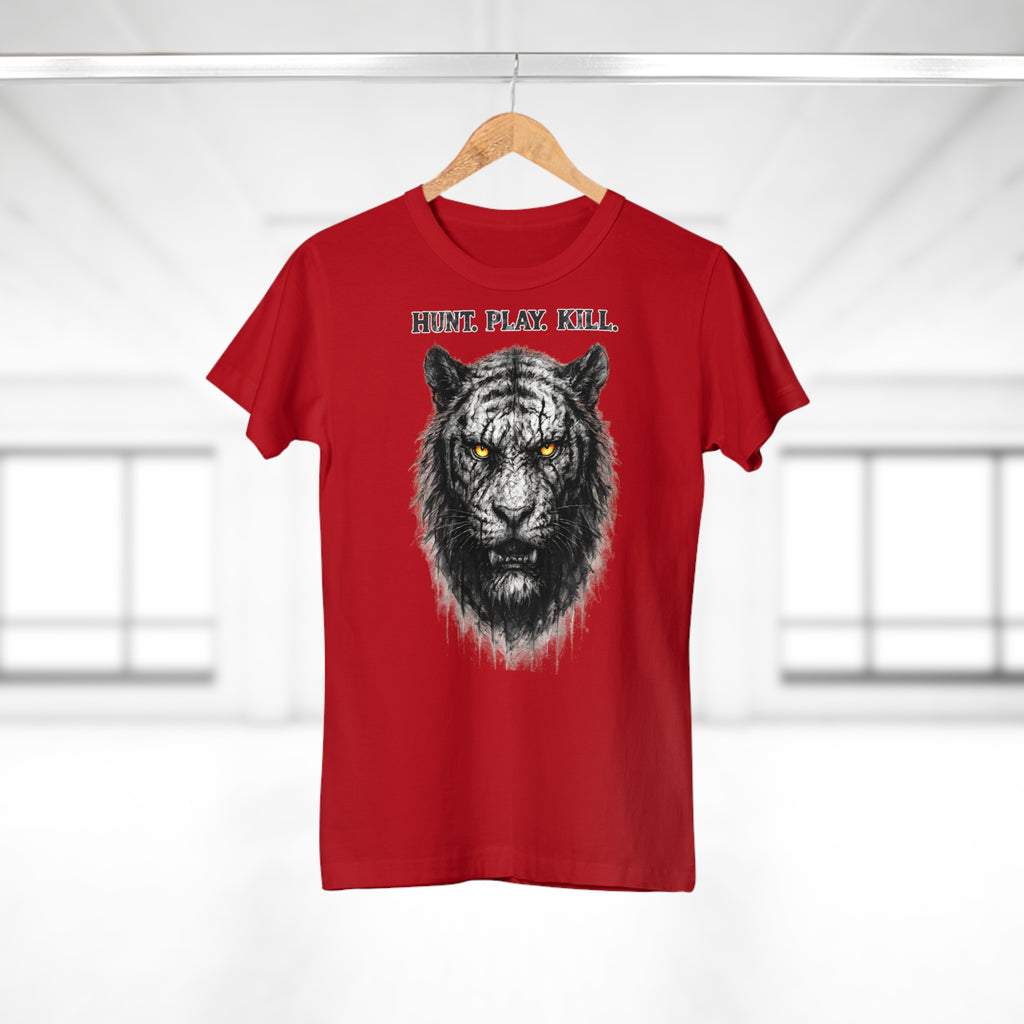 Tiger: Frontprint, Womens' T-Shirt - Animal-Collection