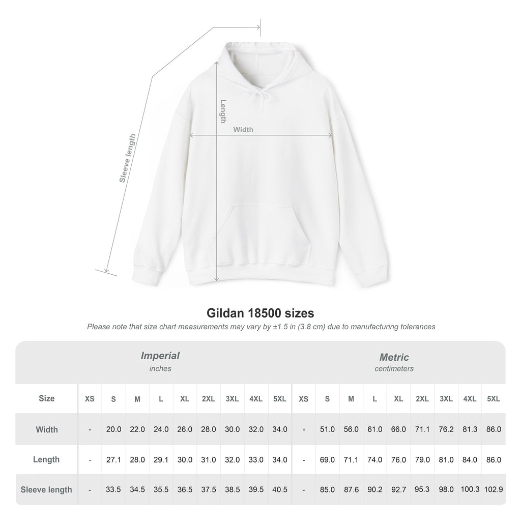 Parkour 01: Frontprint, Unisex Hoodie - Urban Stunt Silhouette Crewneck