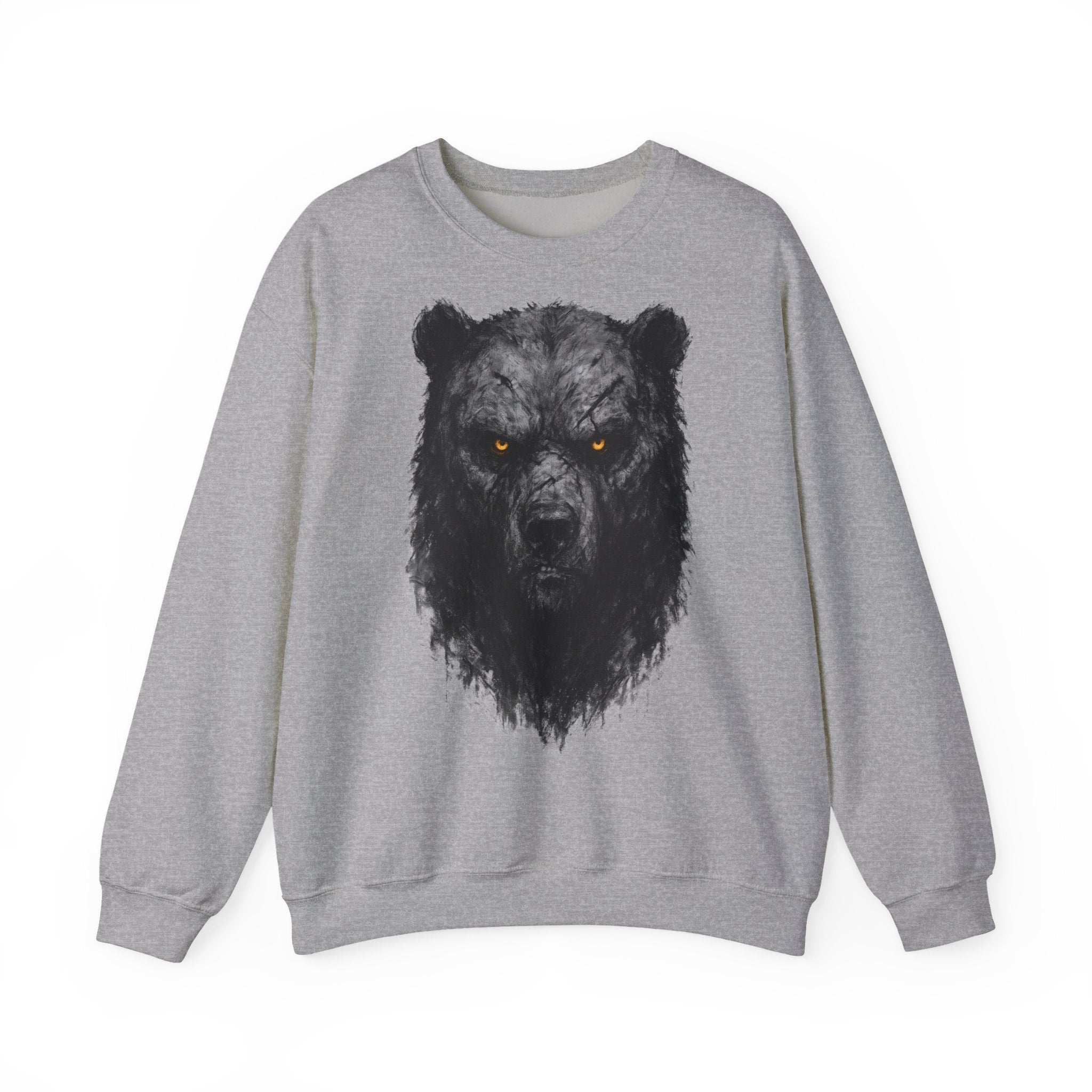 Bär: Animals-Collection, Frontprint, Unisex Sweatshirt, Bear Spirit