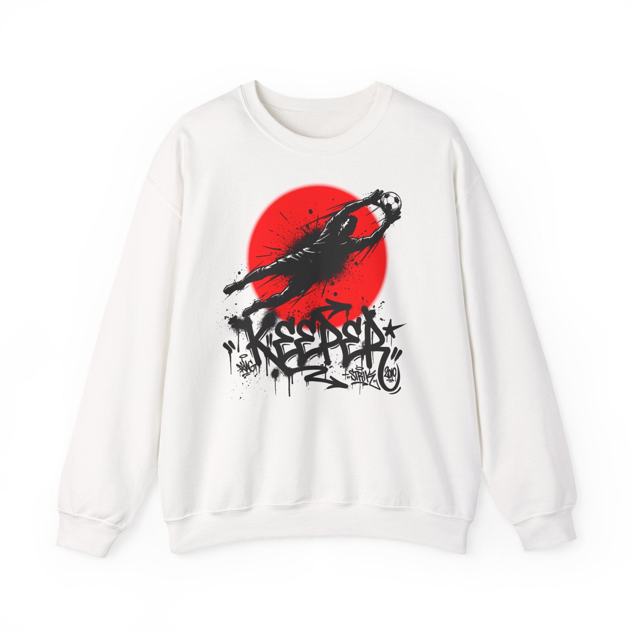Soccer Keeper 04: Frontprint, Unisex Sweatshirt