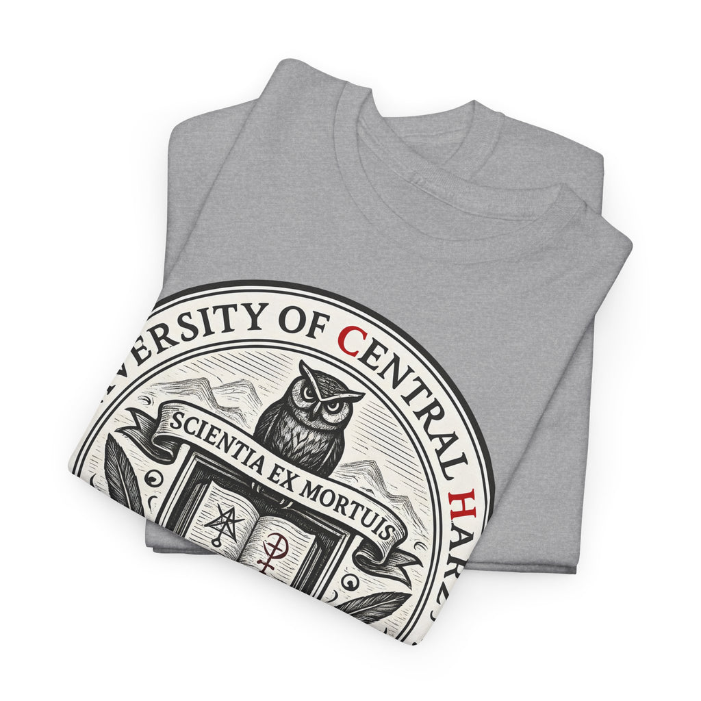 University of Central Harz: Frontprint, Unisex T-Shirt **Grimwater-Edition**