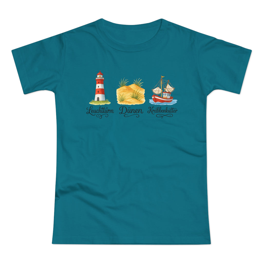 Nordsee, Ostsee - Reicht mir schon! Frontprint, Womens' T-Shirt