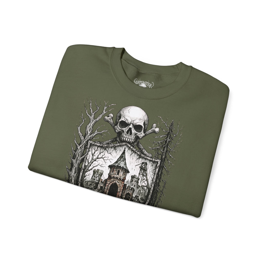 Harzgerode: Harz-Collection, Frontprint, Unisex Sweatshirt **Grimwater-Edition**
