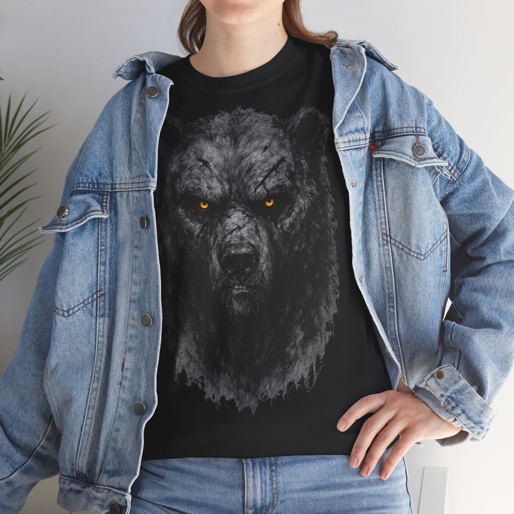 Bär: Frontprint, Unisex T-Shirt - Animal-Collection