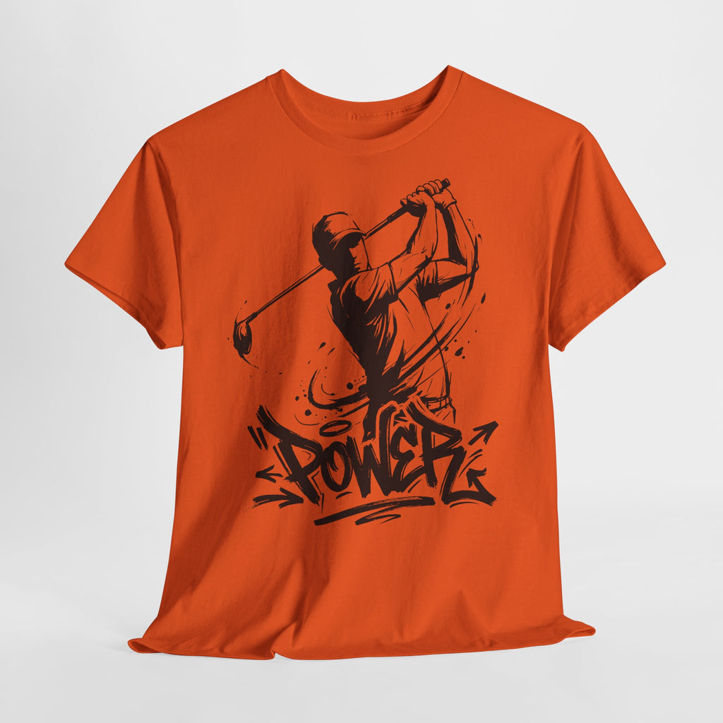 Golf - Power : Frontprint, Unisex T-Shirt