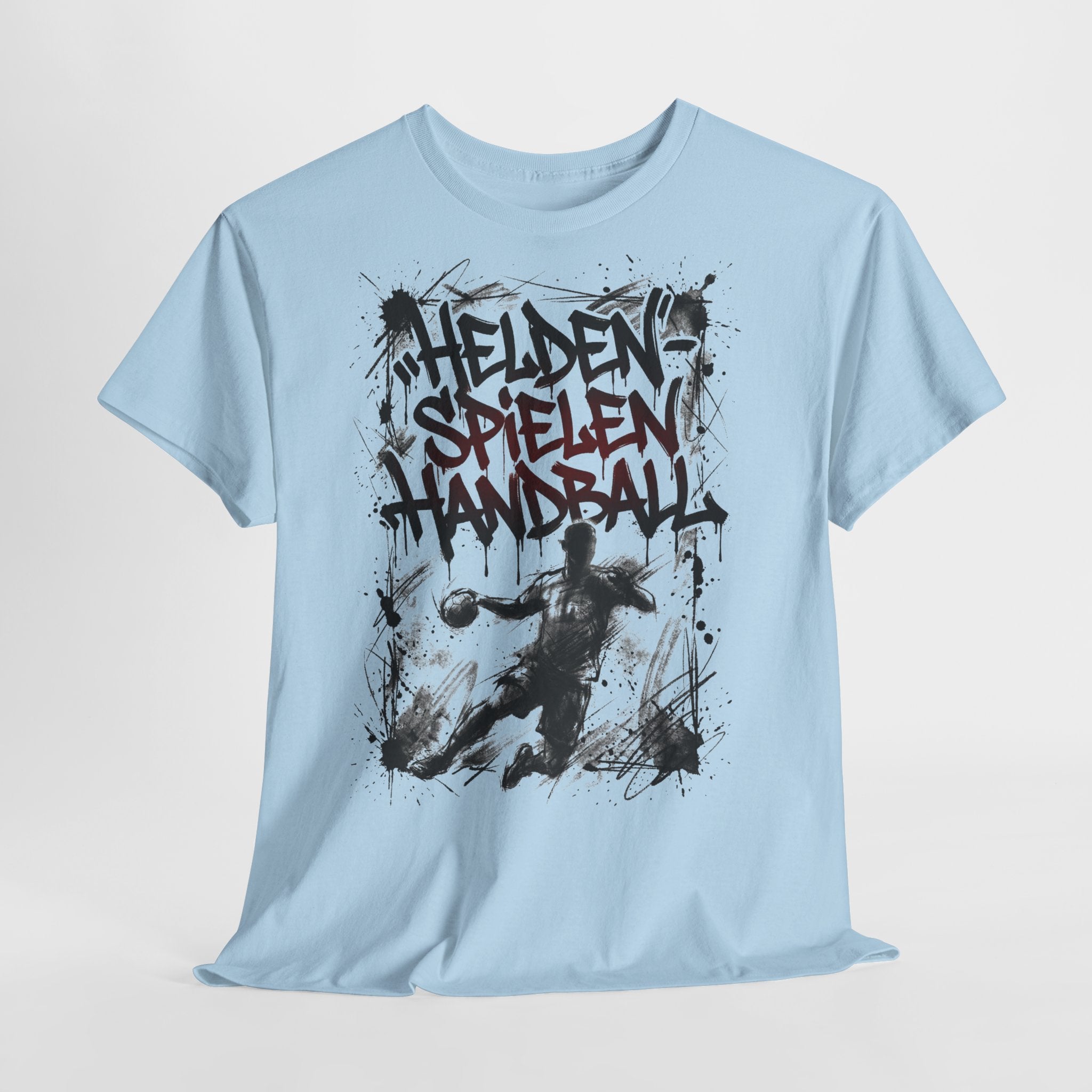 Handball - HELDEN III: Frontprint, Unisex T-Shirt