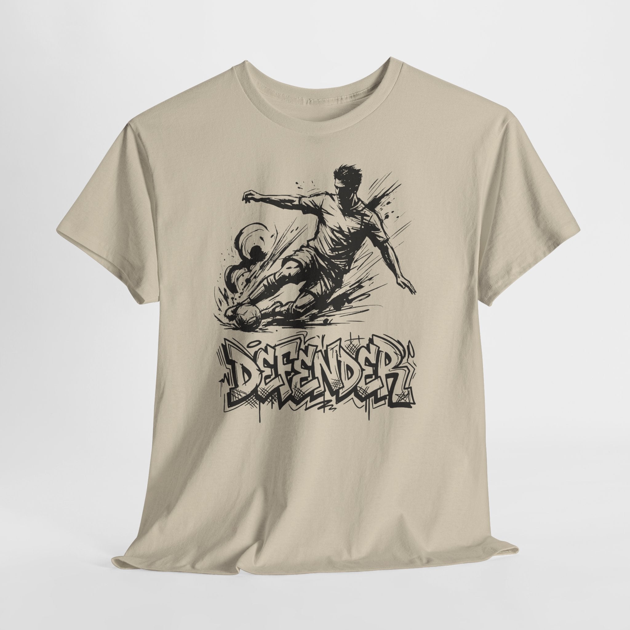 Soccer Defender 07: Frontprint, Unisex T-Shirt