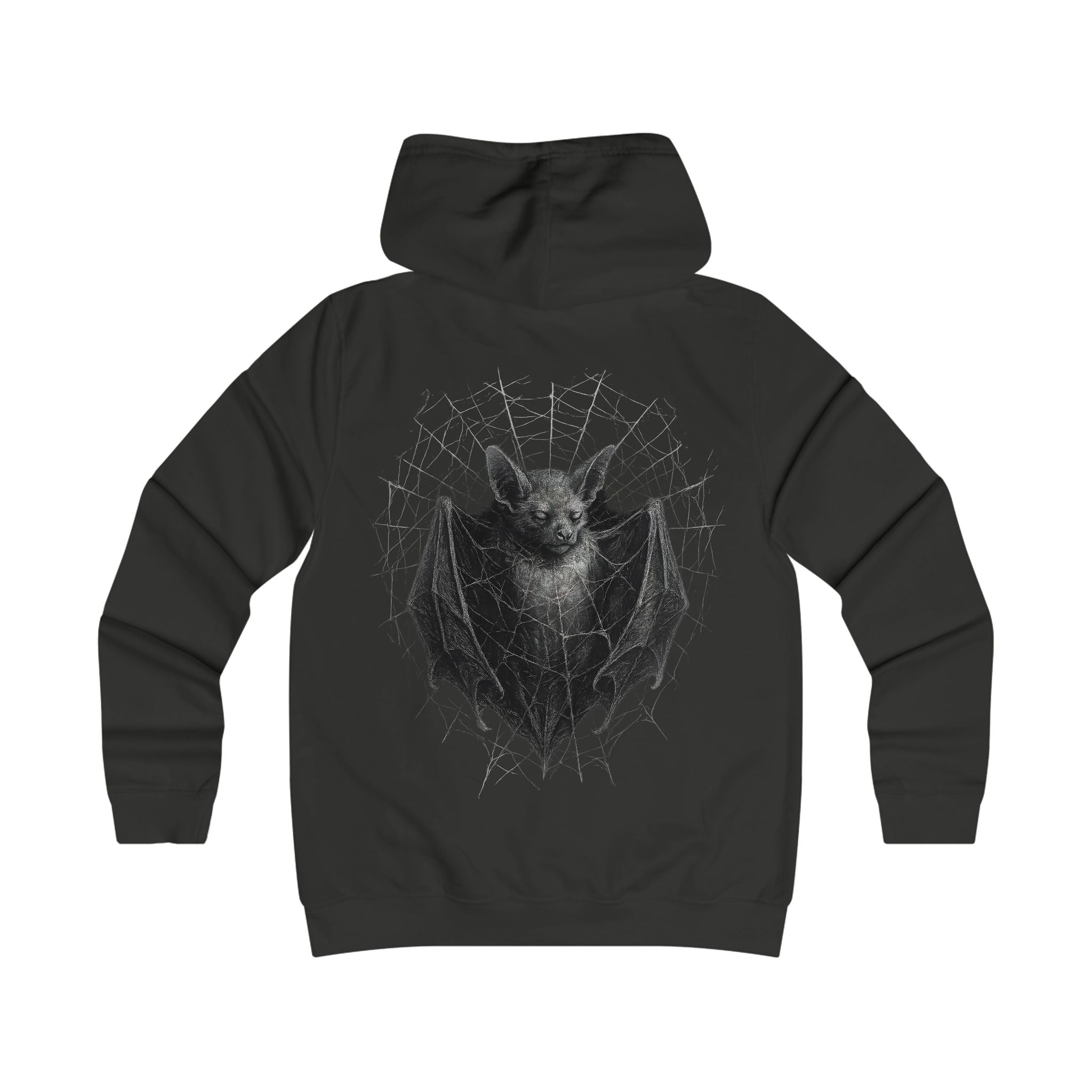 Fledermaus - Sleeping Beauty: Backprint, Womens' Hoodie Gothic