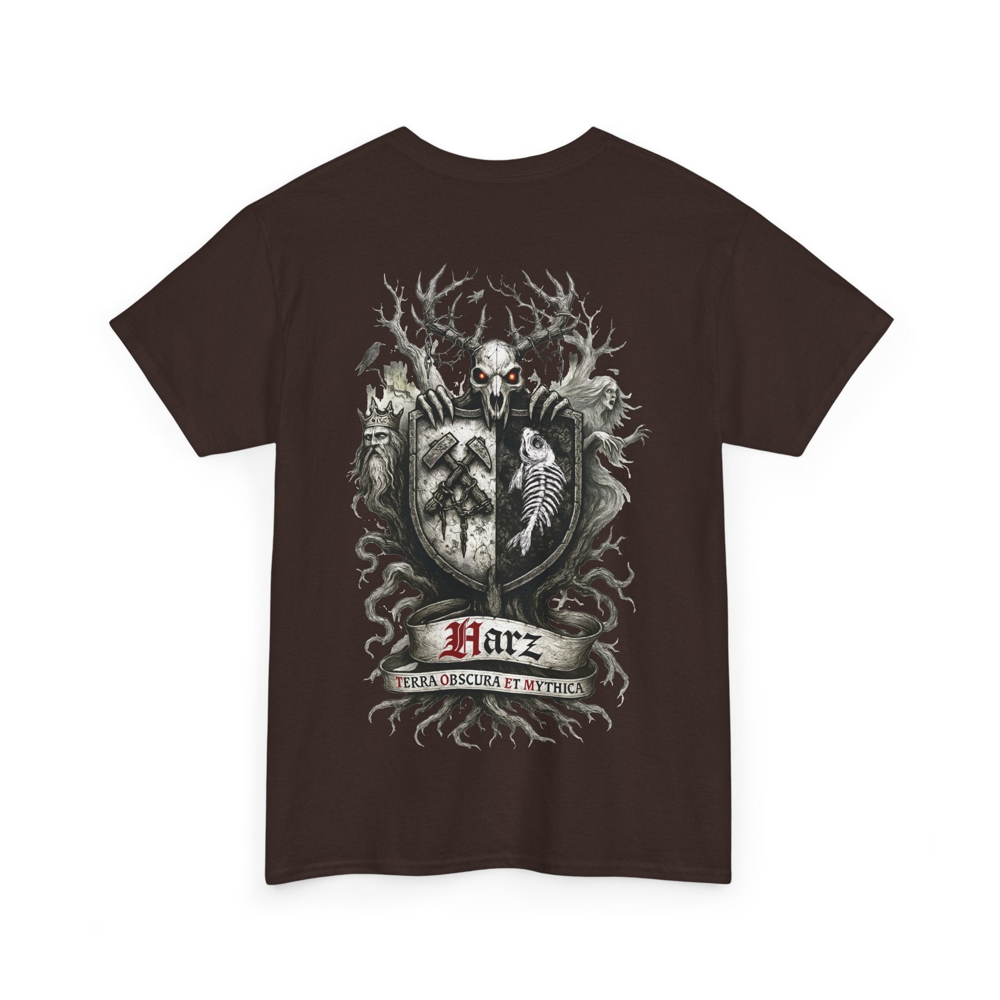 Harz: Front-/Backprint, Unisex T-Shirt **Grimwater-Edition** Gesamtharz