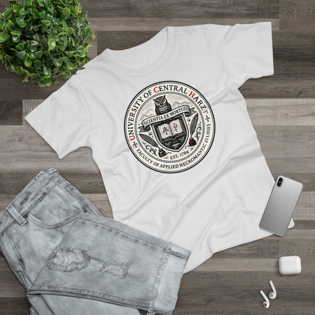 University of Central Hartz: Frontprint, Womens' T-Shirt **Grimwater-Edition**