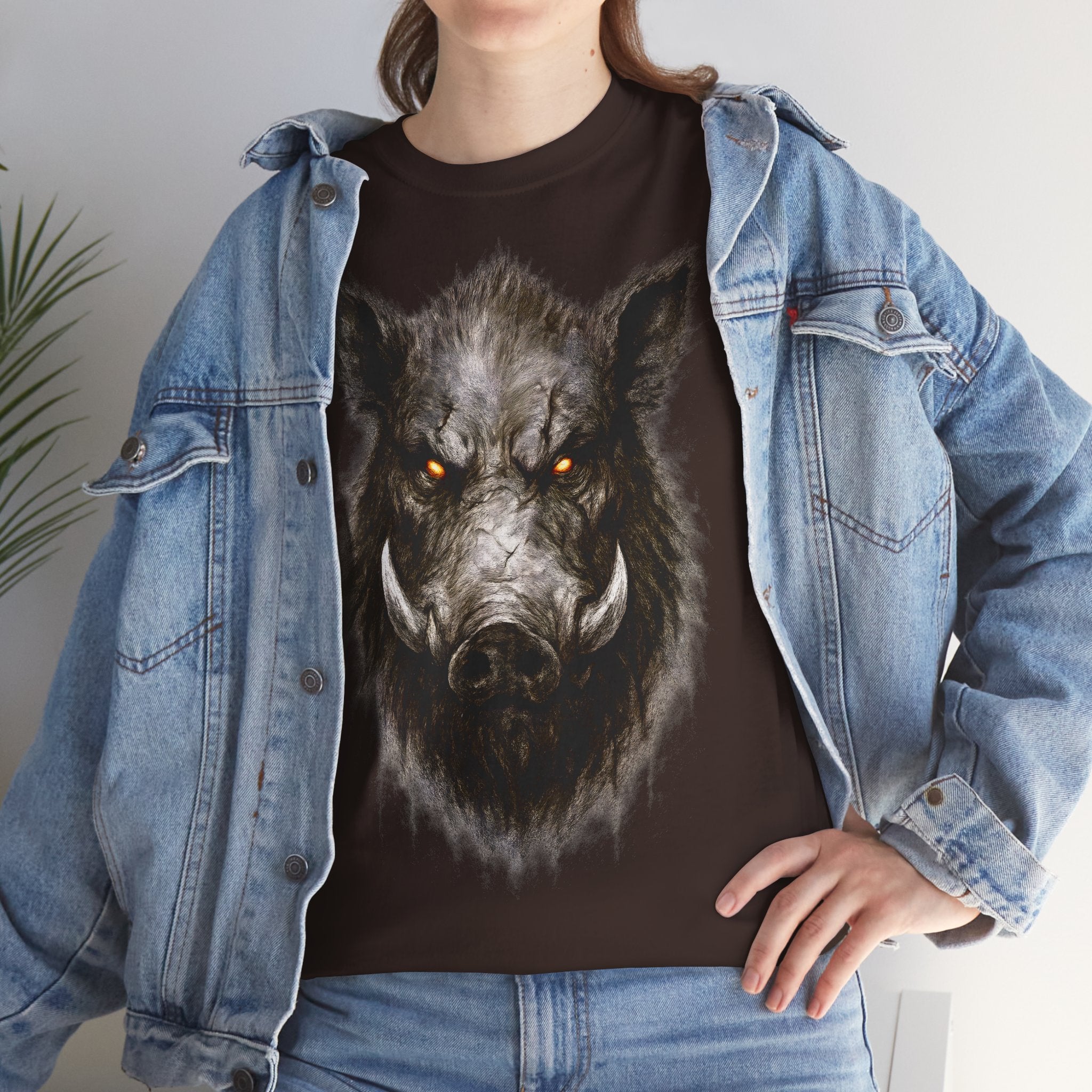 Keiler: Frontprint, Unisex T-Shirt - Animal-Collection
