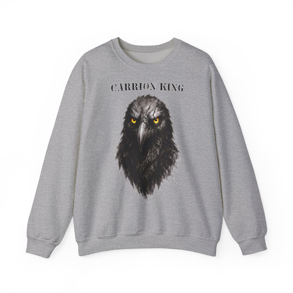 Rabe - Carrion King: Animals-Collection, Frontprint, Unisex Sweatshirt