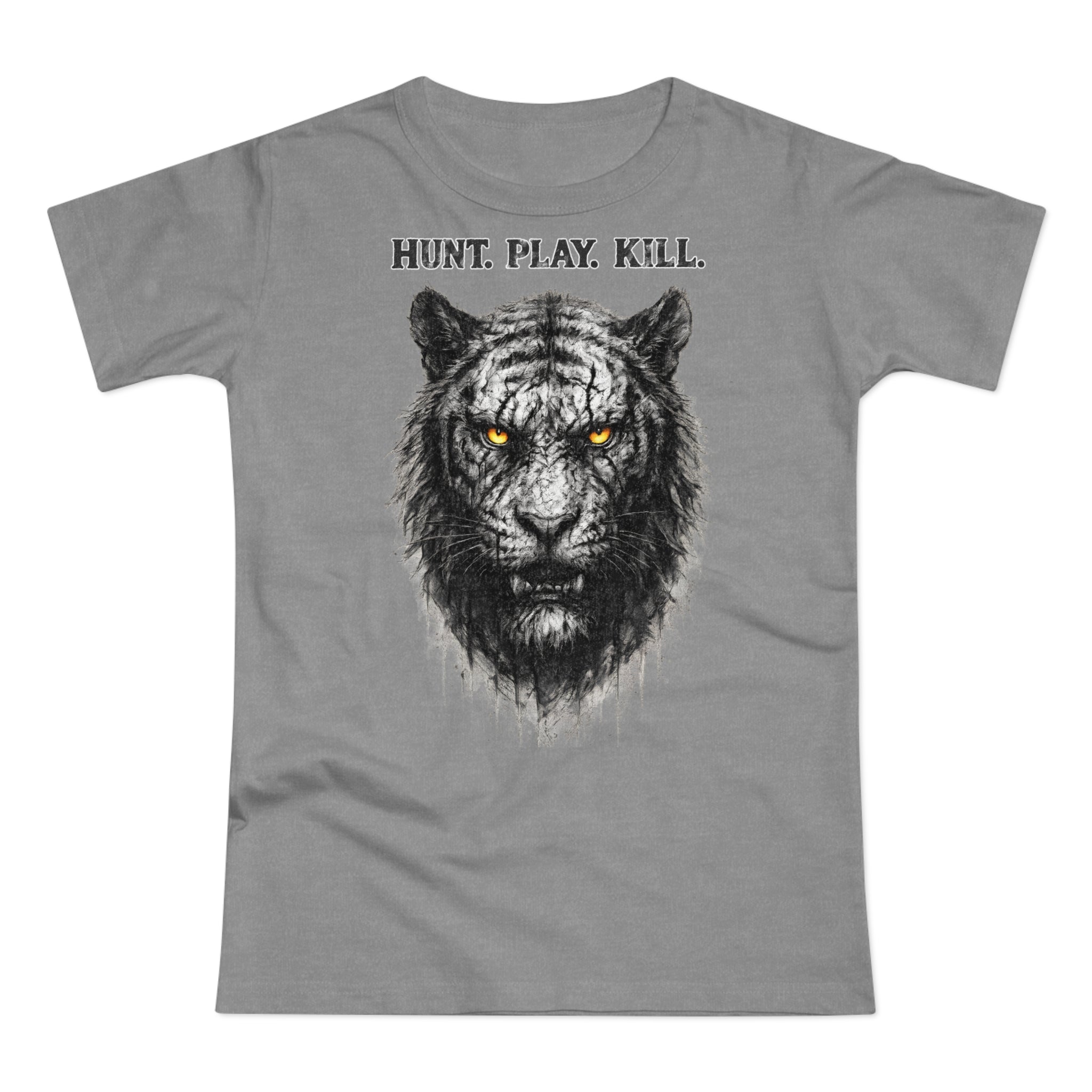 Tiger: Frontprint, Womens' T-Shirt - Animal-Collection