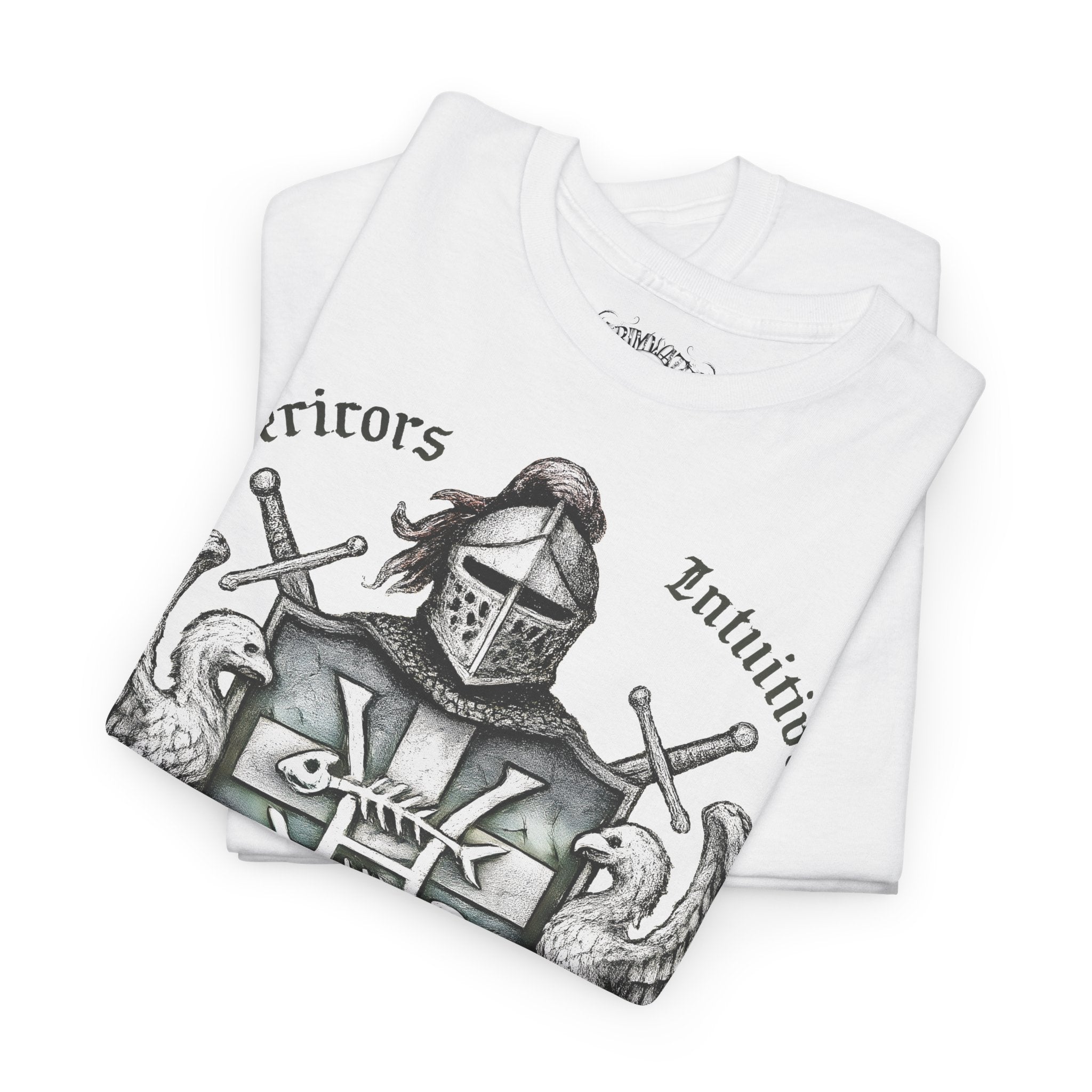 Fische: Frontprint, Unisex T-Shirt **Grimwater-Edition** Sternzeichen Astrologie (Pisces)