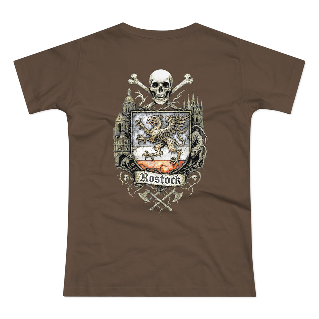 Rostock: Front-/Backprint, Womens' T-Shirt **Grimwater-Edition**