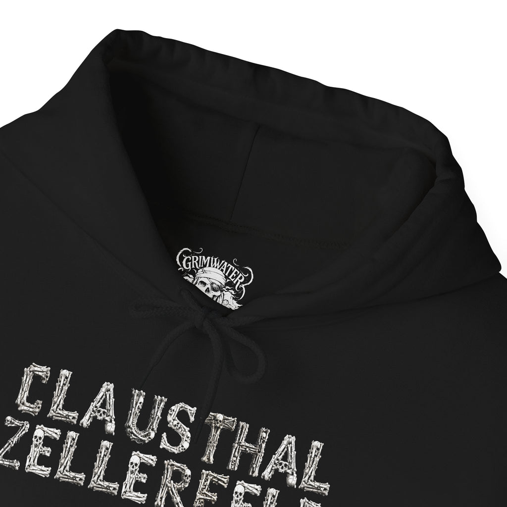 Clausthal-Zellerfeld: Front-/Backprint Unisex Hoodie **Grimwater-Edition**