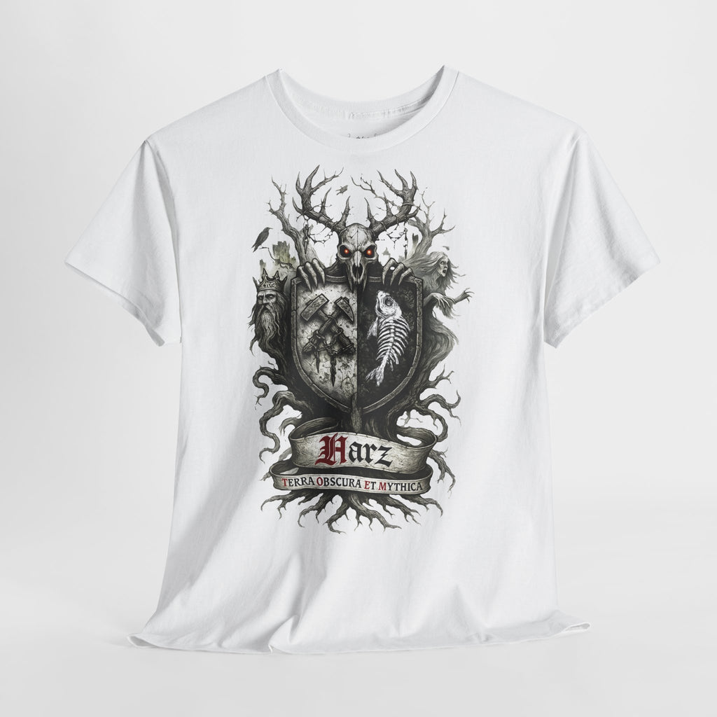 Der Harz: Frontprint, Unisex T-Shirt **Grimwater-Edition** Gesamtharz