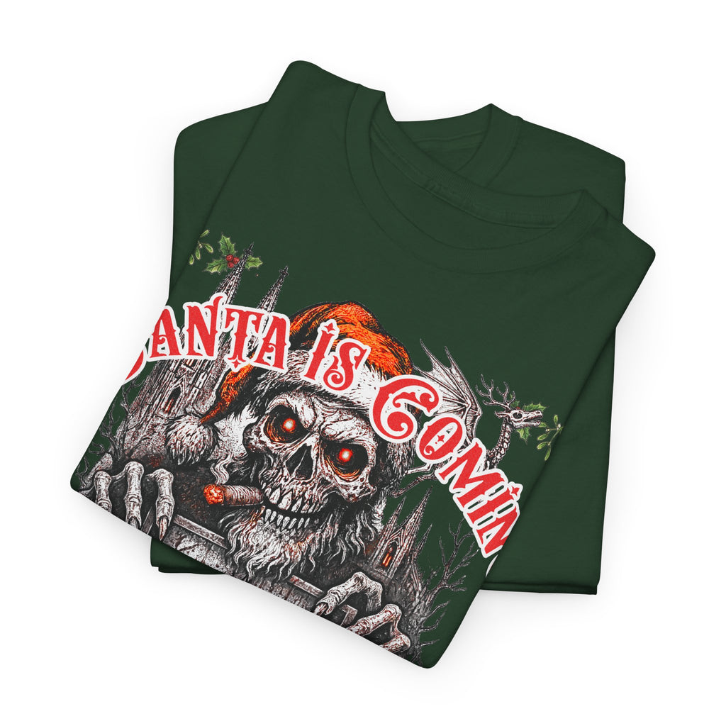 Santa Is Coming 4 Kölle: Frontprint, Unisex T-Shirt