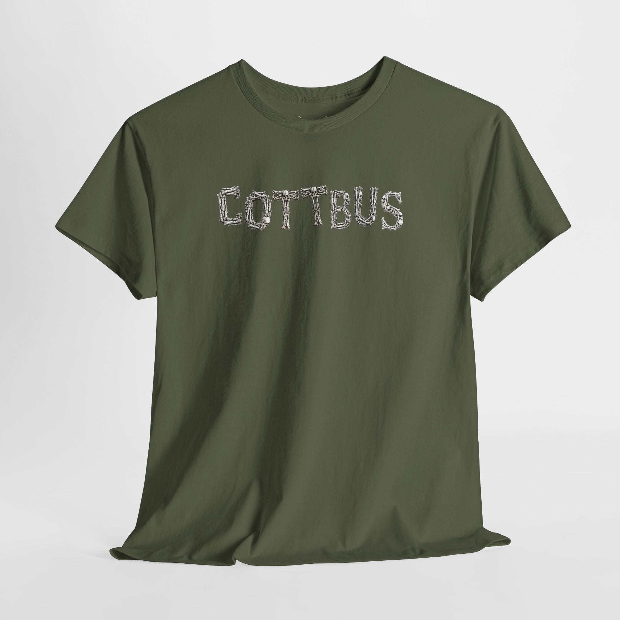 Cottbus: Front-/Backprint, Unisex T-Shirt **Grimwater-Edition**