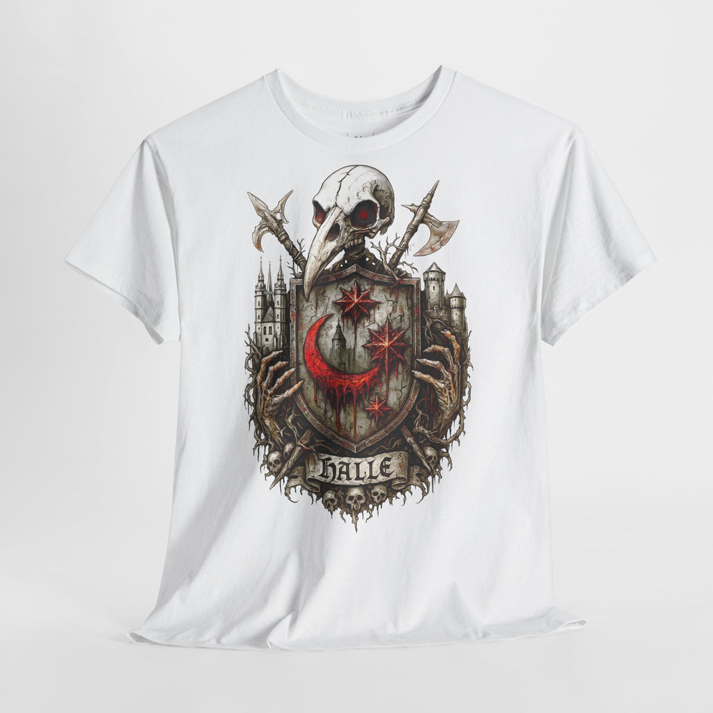 Halle: Frontprint, Unisex T-Shirt **Grimwater-Edition**