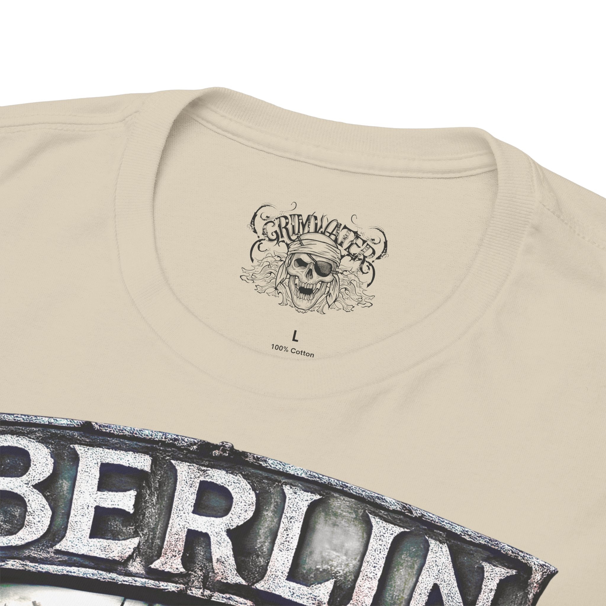 Berlin Bear - Semper Vigilans: Frontprint, Unisex T-Shirt **Grimwater-Edition**