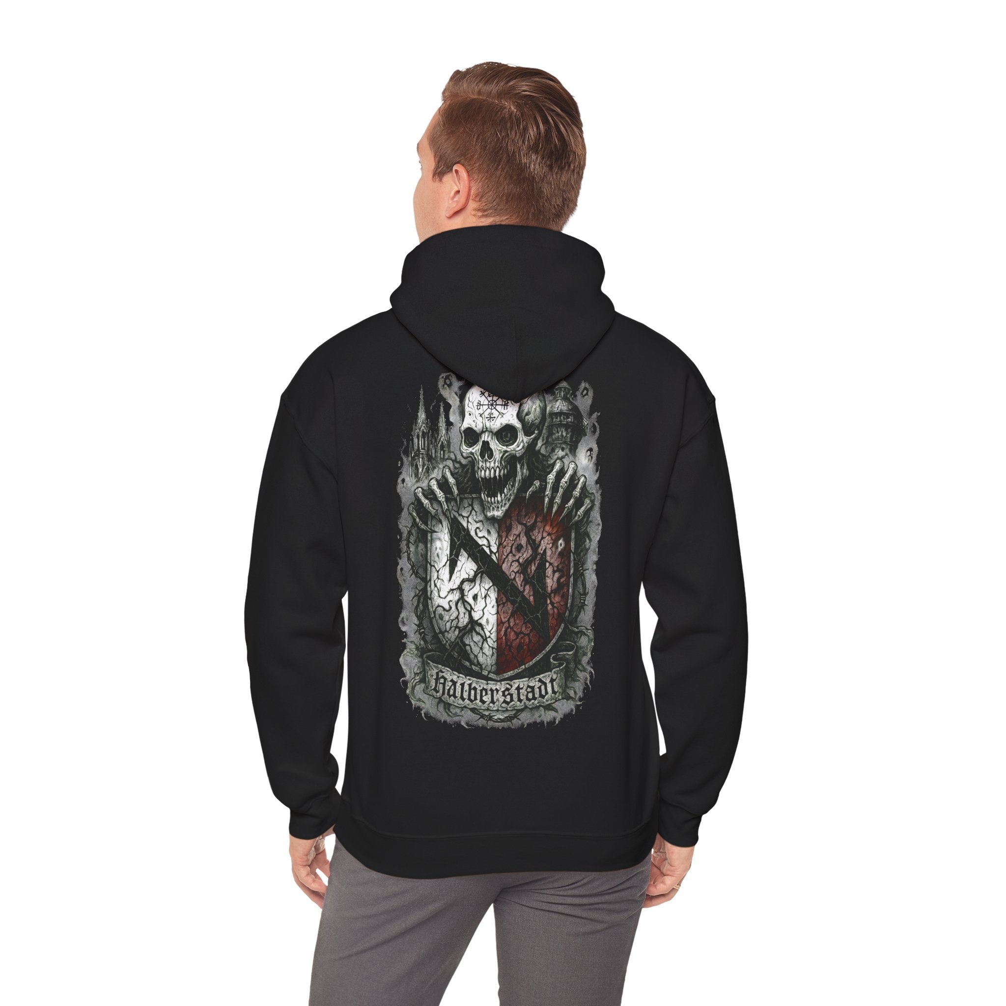 Halberstadt: Front-/Backprint Unisex Hoodie **Grimwater-Edition**