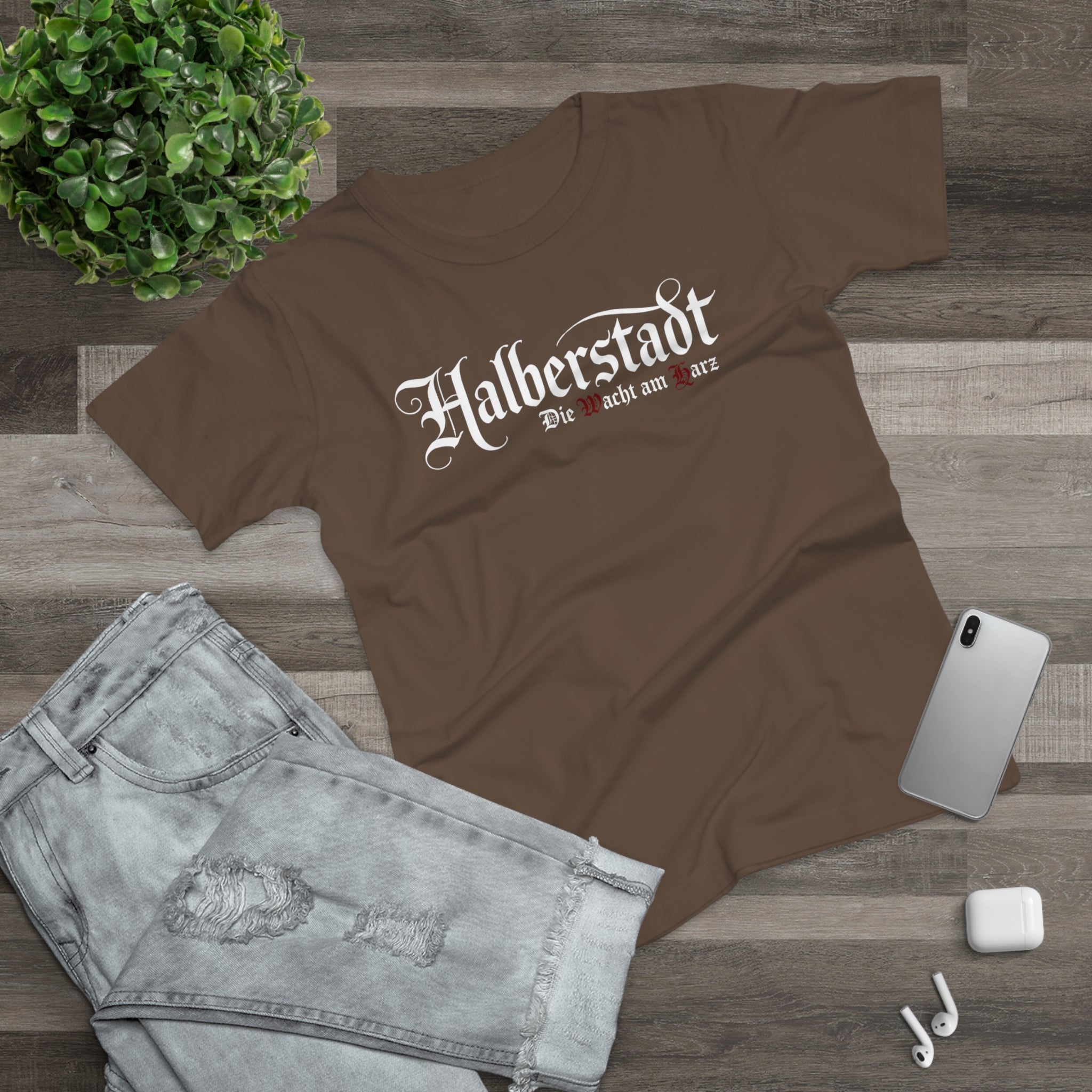 Halberstadt: Frontprint, Womens' T-Shirt **Grimwater-Edition**
