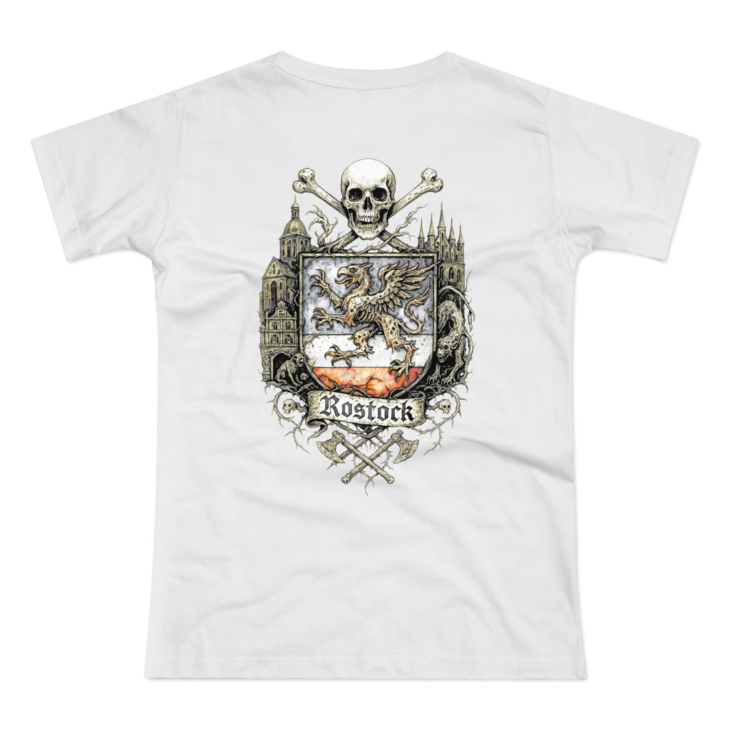 Rostock: Front-/Backprint, Womens' T-Shirt **Grimwater-Edition**