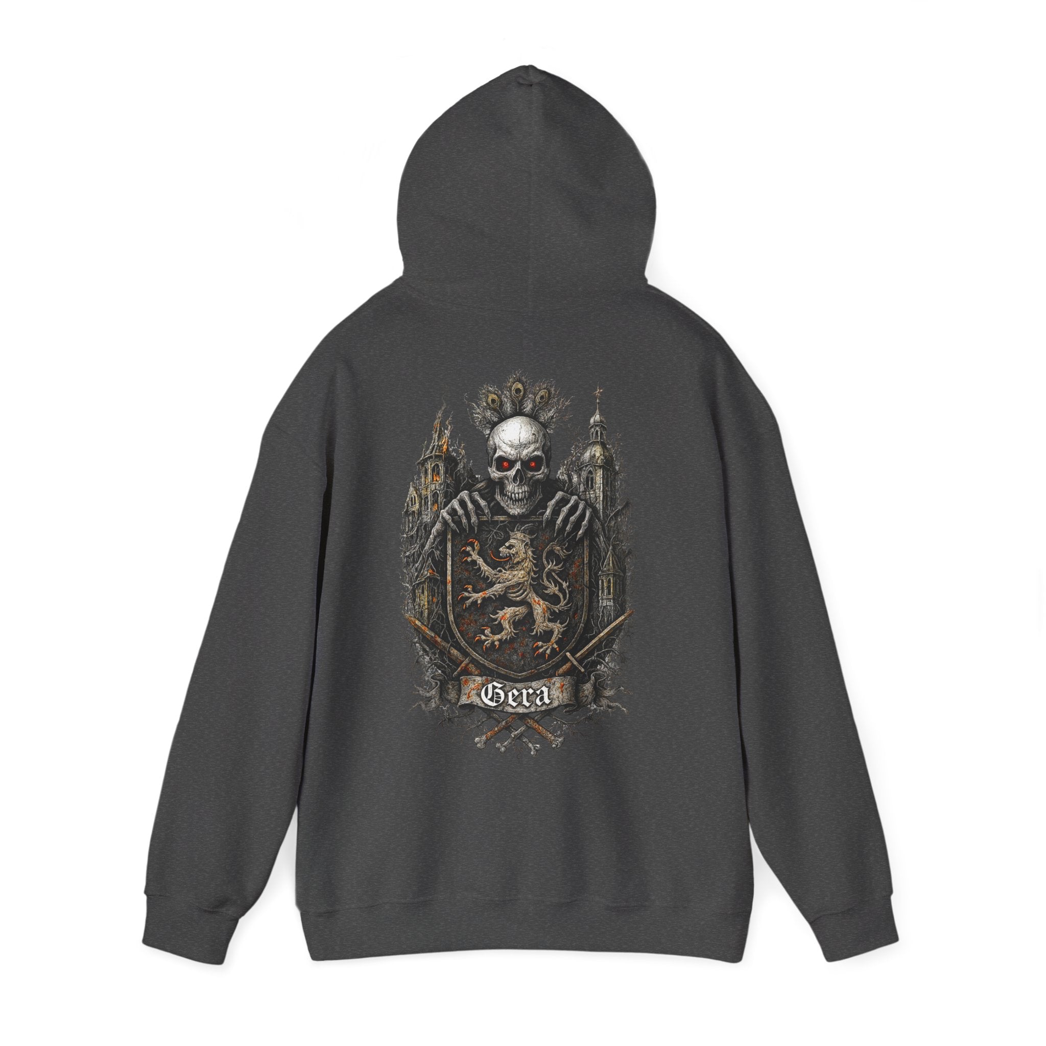 Gera: Front-/Backprint, Unisex Hoodie **Grimwater-Edition**