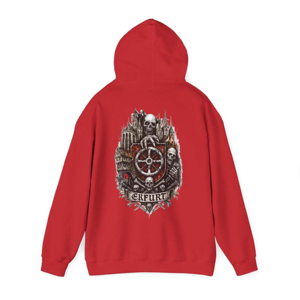 Erfurt: Front-/Backprint, Unisex Hoodie **Grimwater-Edition**
