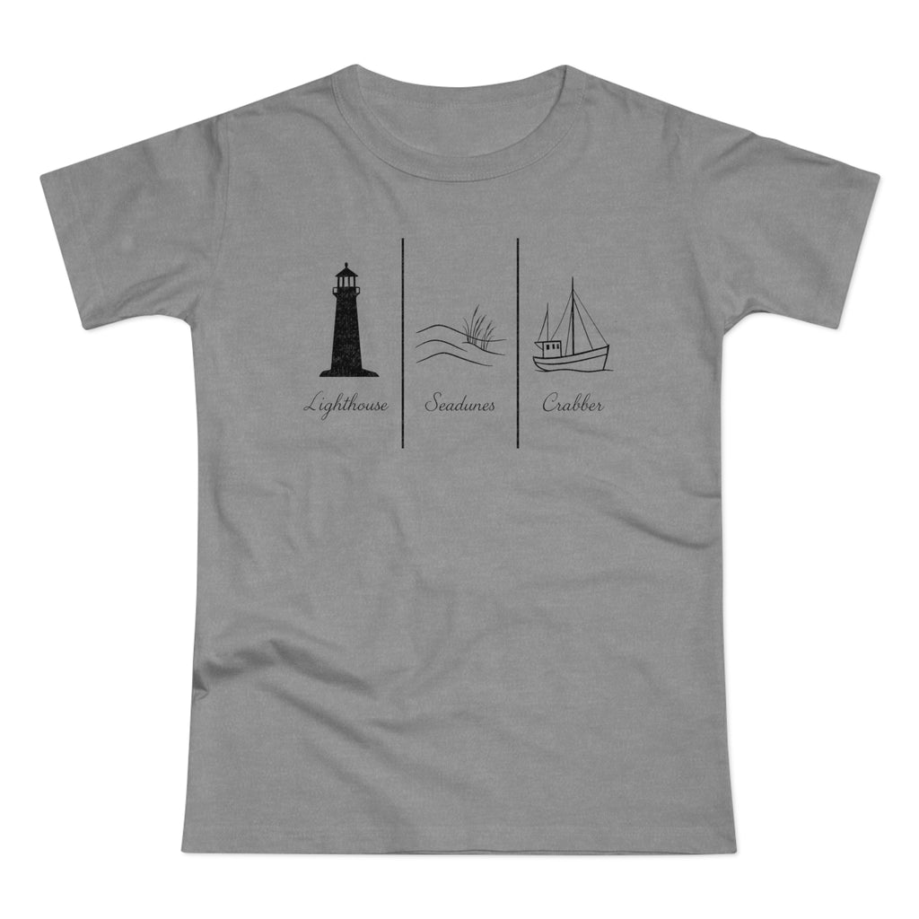 Nordsee, Ostsee - Reicht mir schon! Frontprint, Womens' T-Shirt