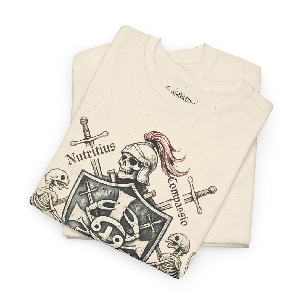 Krebs: Frontprint, Unisex T-Shirt **Grimwater-Edition** Sternzeichen Astrologie (Cancer)