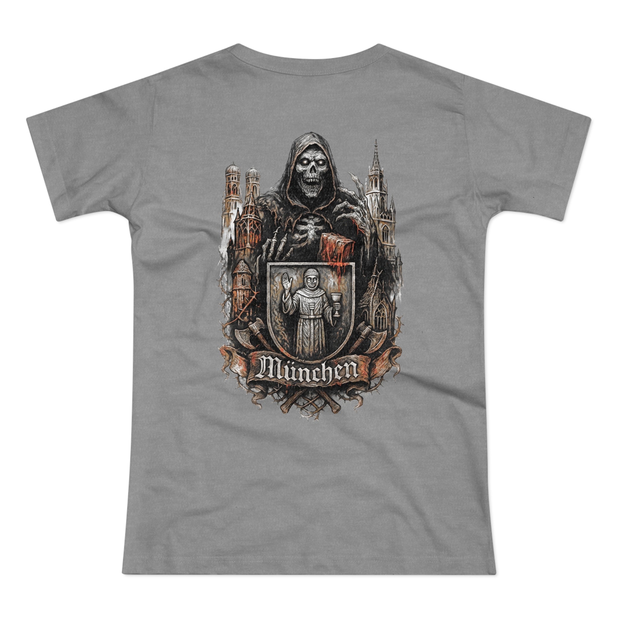 München: Front-/Backprint, Womens' T-Shirt: **Grimwater-Edition**