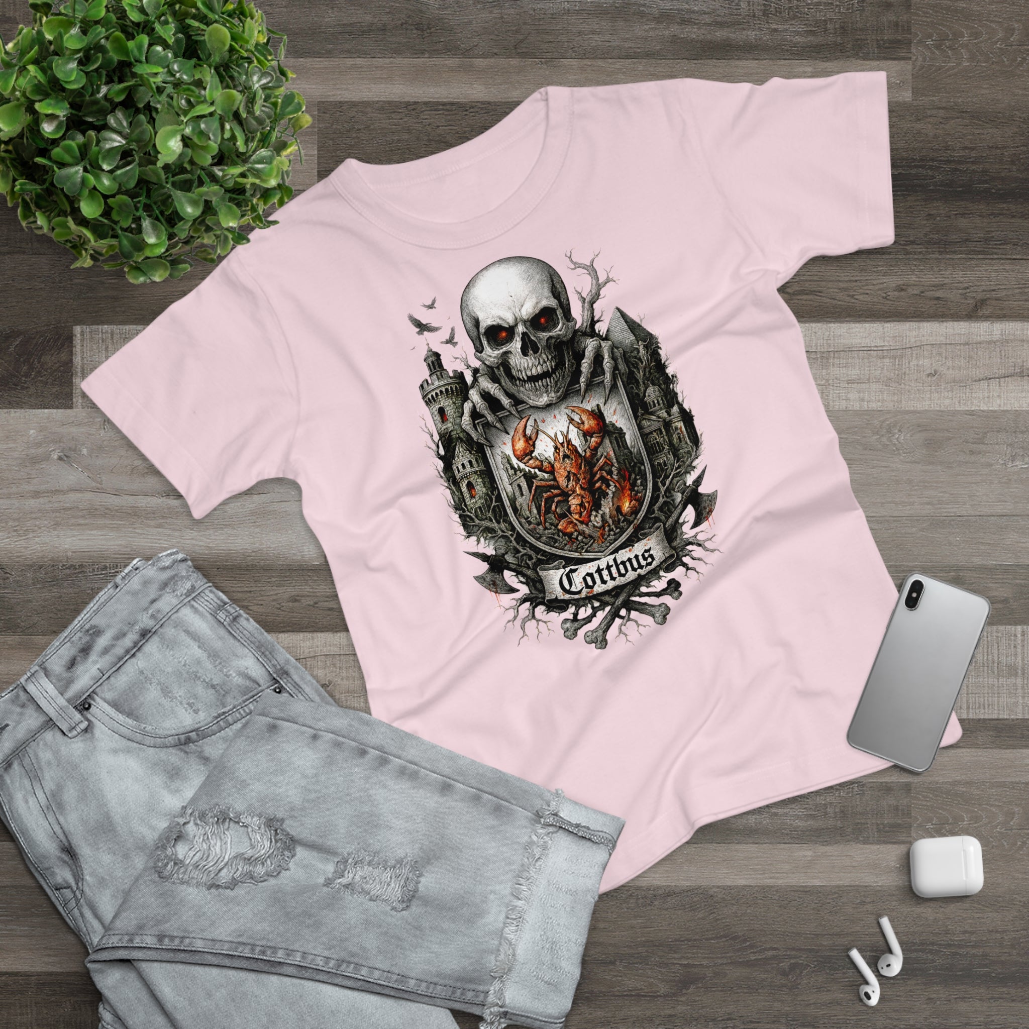 Cottbus: Frontprint, Womens' T-Shirt **Grimwater-Edition**