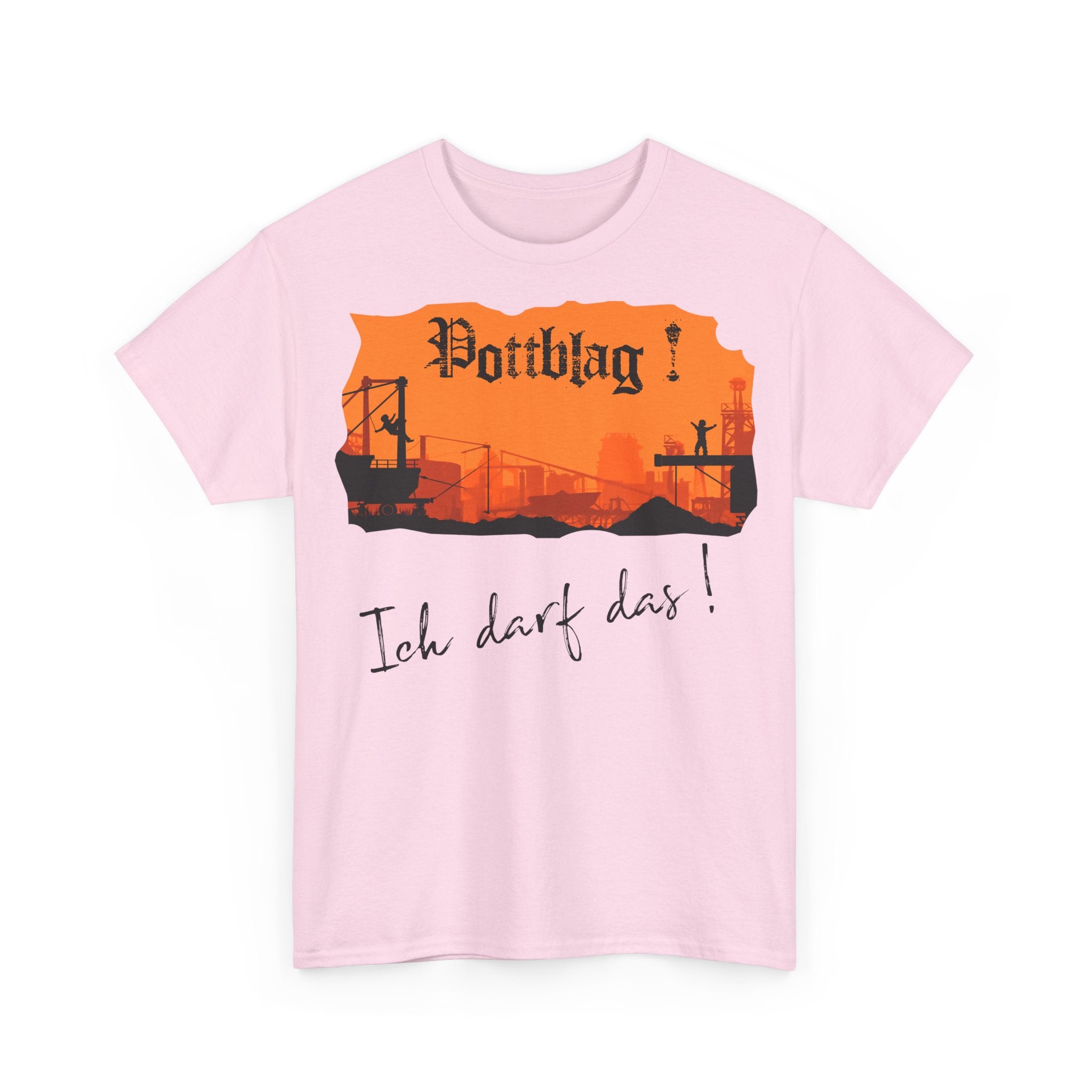 Der Ruhrpott - unsere Kinderstube: Frontprint, Unisex T-Shirt