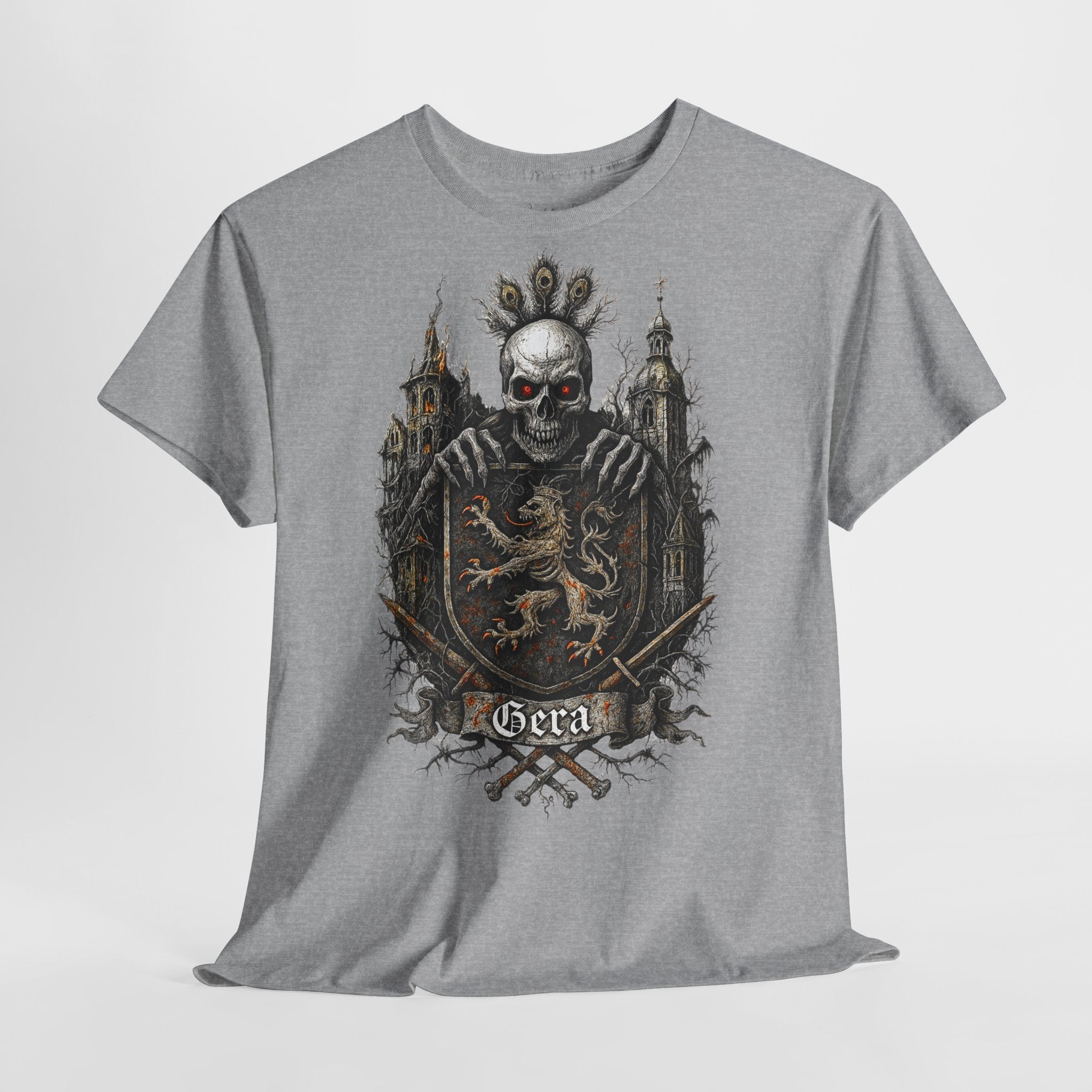 Gera: Frontprint, Unisex T-Shirt **Grimwater-Edition**