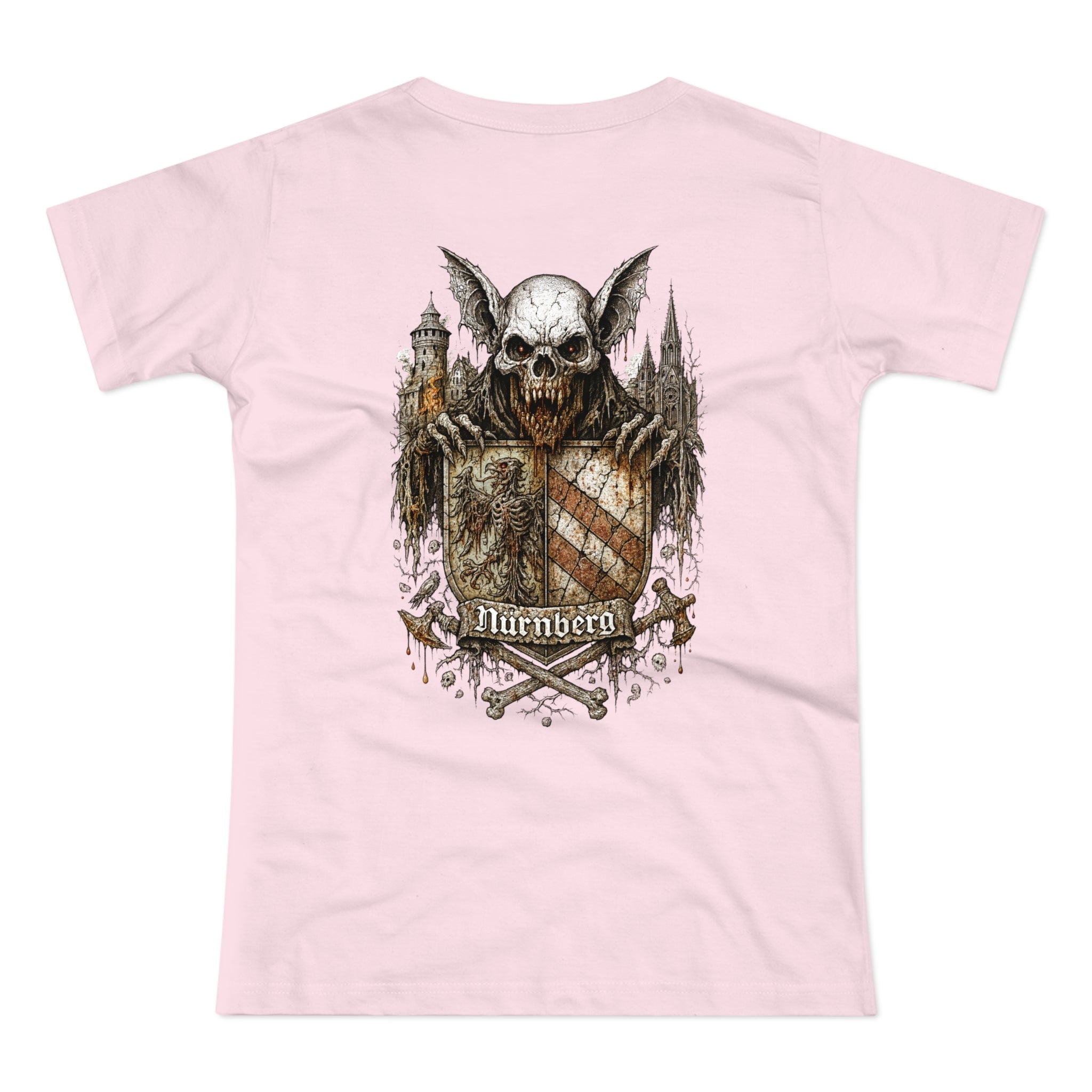Nürnberg: Front-/Backprint, Womens' T-Shirt **Grimwater-Edition**