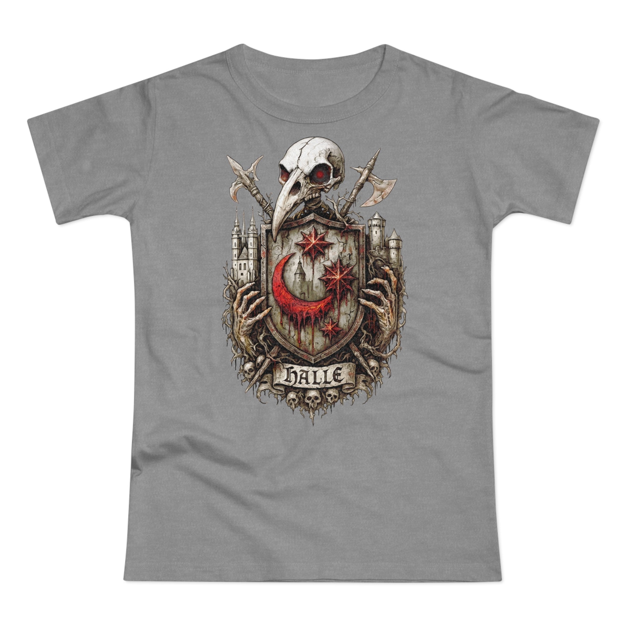 Halle: Frontprint, Womens' T-Shirt **Grimwater-Edition**