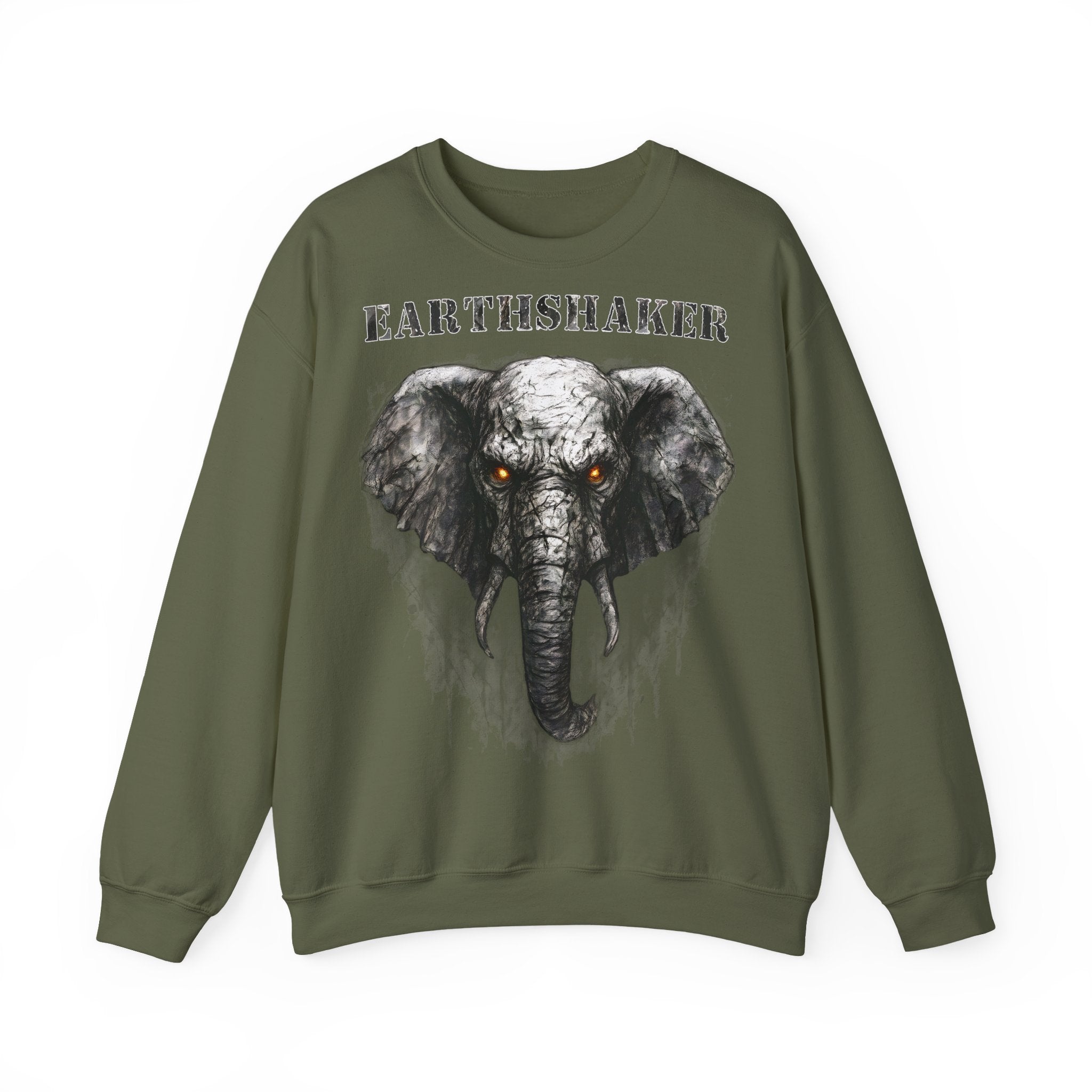 Elefant - Earthshaker: Animals-Collection, Frontprint, Unisex Sweatshirt